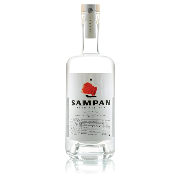 Rượu Rum Trắng Việt Nam Sampan 700ml S