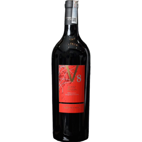 Rượu Vang Đỏ Ý V8 Rosso Puglia IGP 750ml G