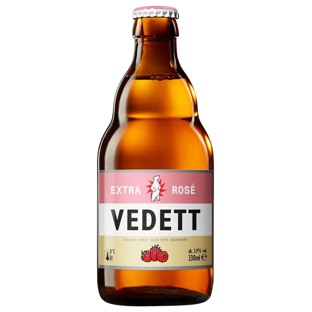 Bia Bỉ Vedett Extra Rose (chai) 330ml G