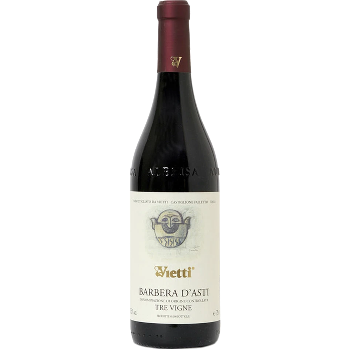 Rượu Vang Đỏ Ý Vietti Barbera D'Asti "Tre Vigne" G