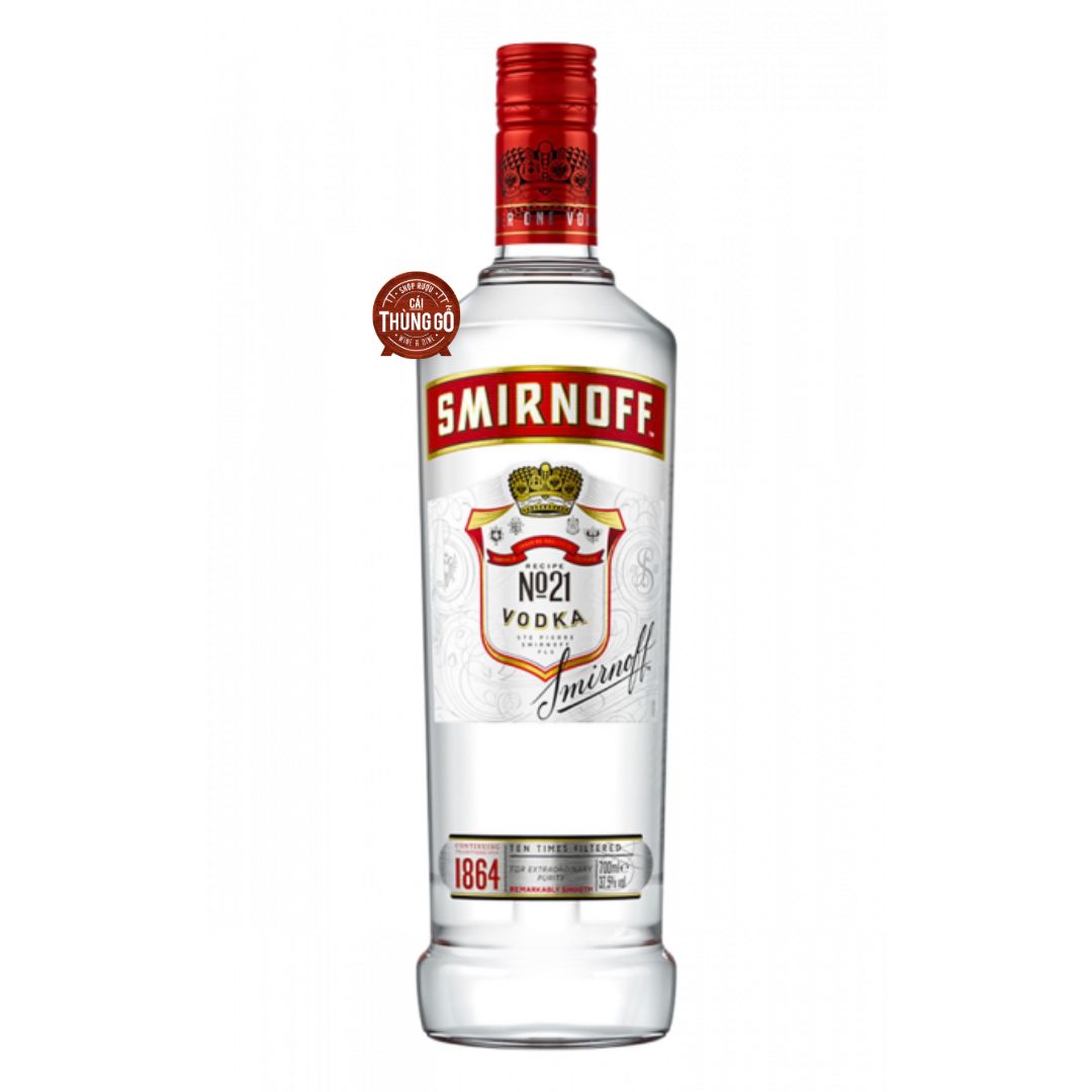 Rượu Vodka Nga Smirnoff Vodka Đỏ 700ml S