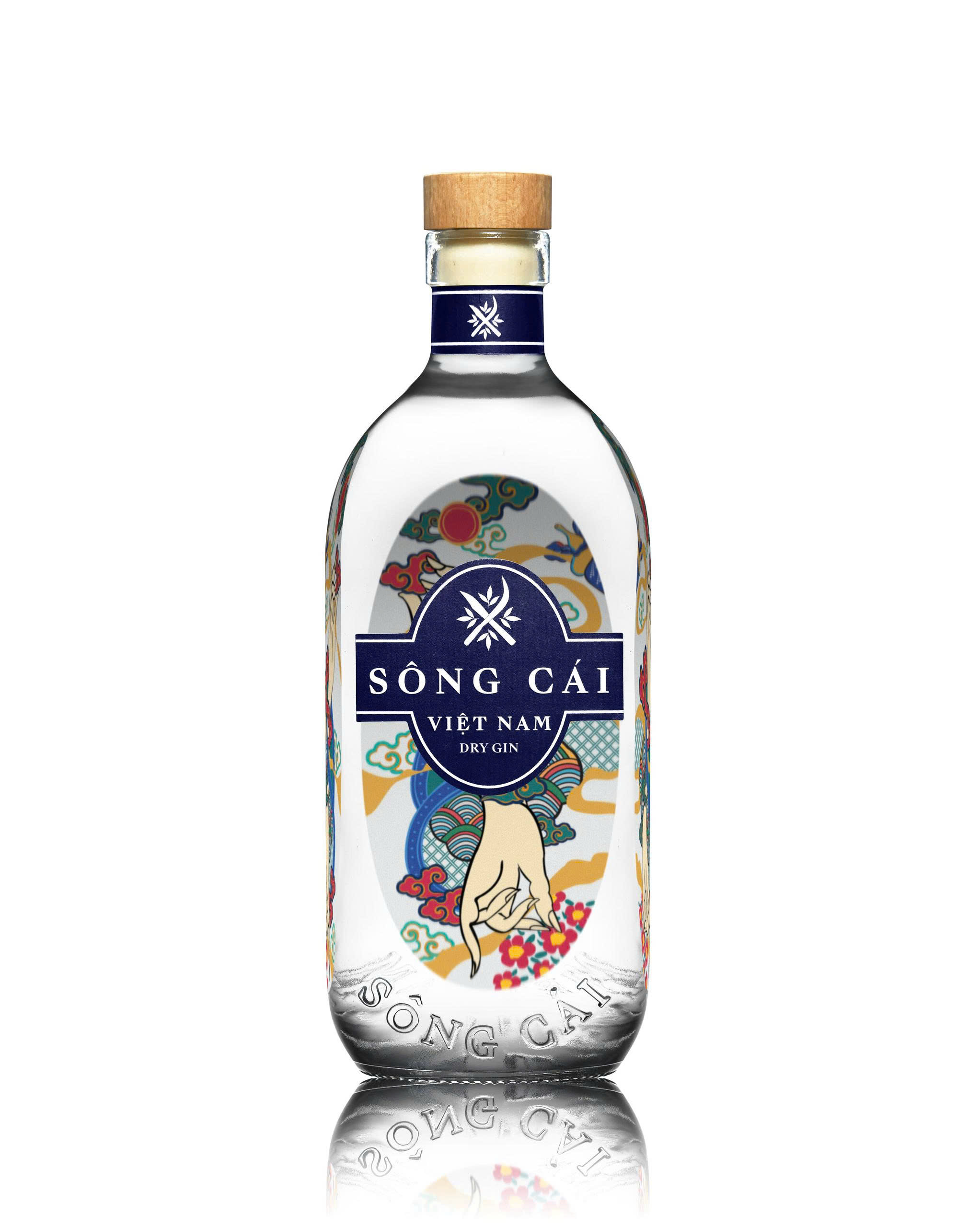 Rượu Gin Việt Nam Sông Cái Dry Gin 700ml G