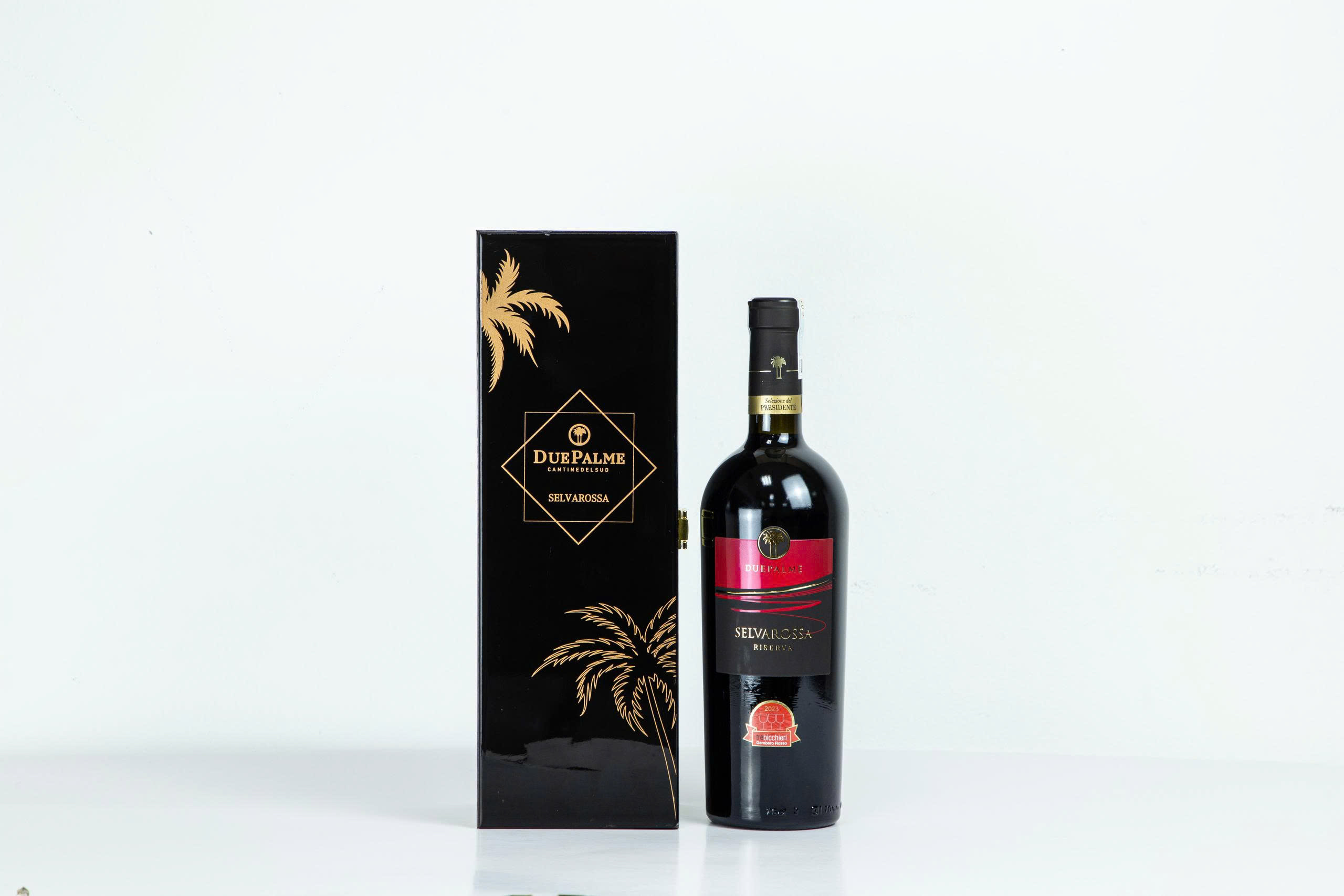 Rượu Vang Đỏ Ý Due Palme Selvarossa Salice Salentino Riserva DOP 750ml G