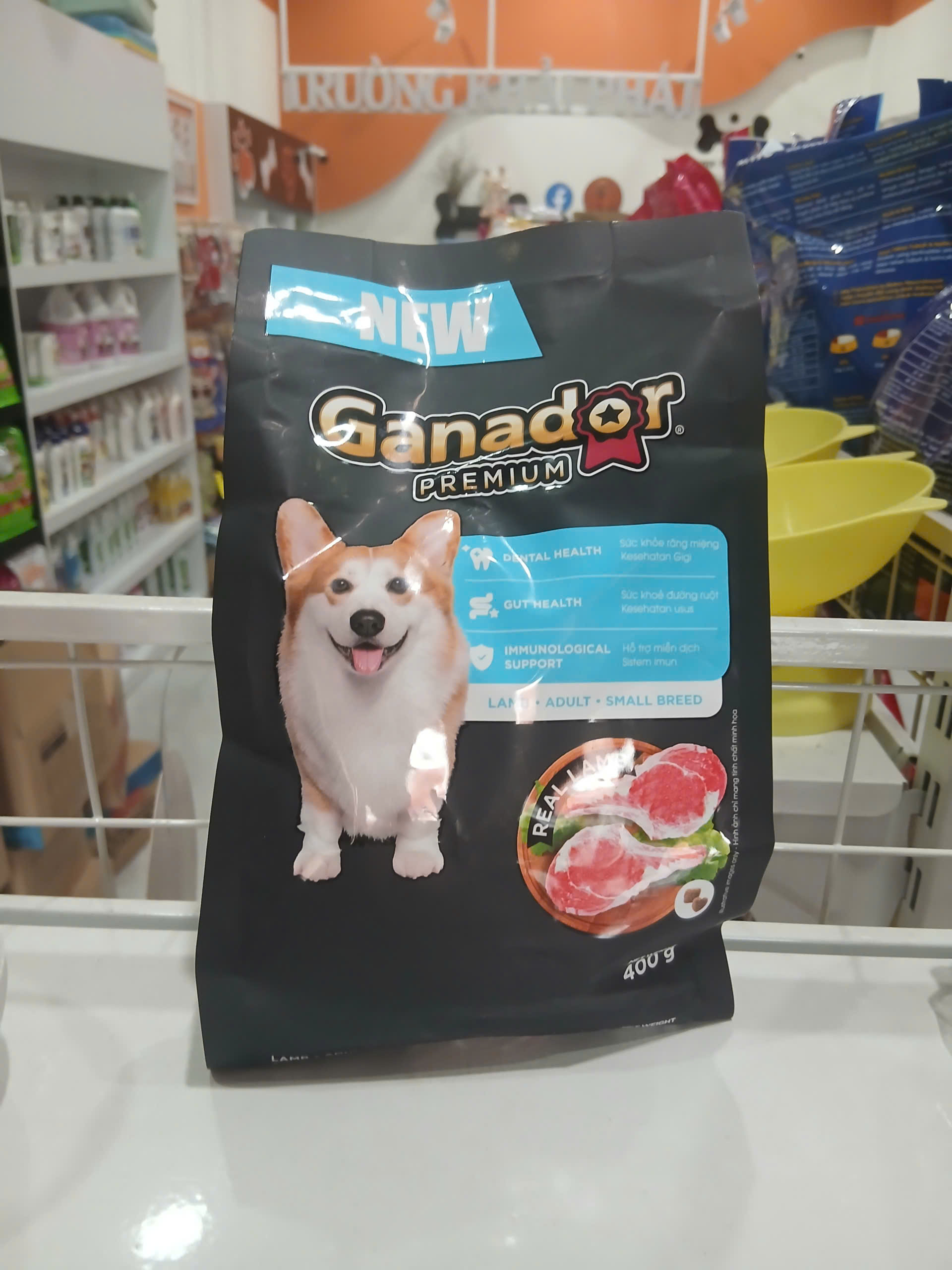 GANADOR PREMIUM DOG ADULT SMALL BREED WITH LAMB_8KG (20X0.4KG) VN THỨC ĂN CHÓ