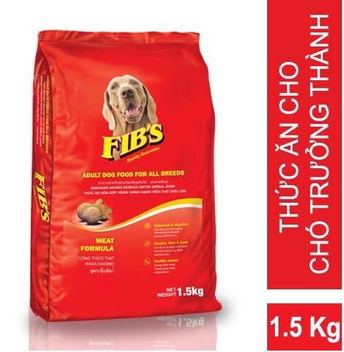 Fibs Adult-Thùng 9kg(6x1.5kg)-Thức ăn chó