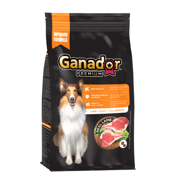 GANADOR PREMIUM DOG ADULT WITH LAMB_10KG VN THỨC ĂN CHÓ
