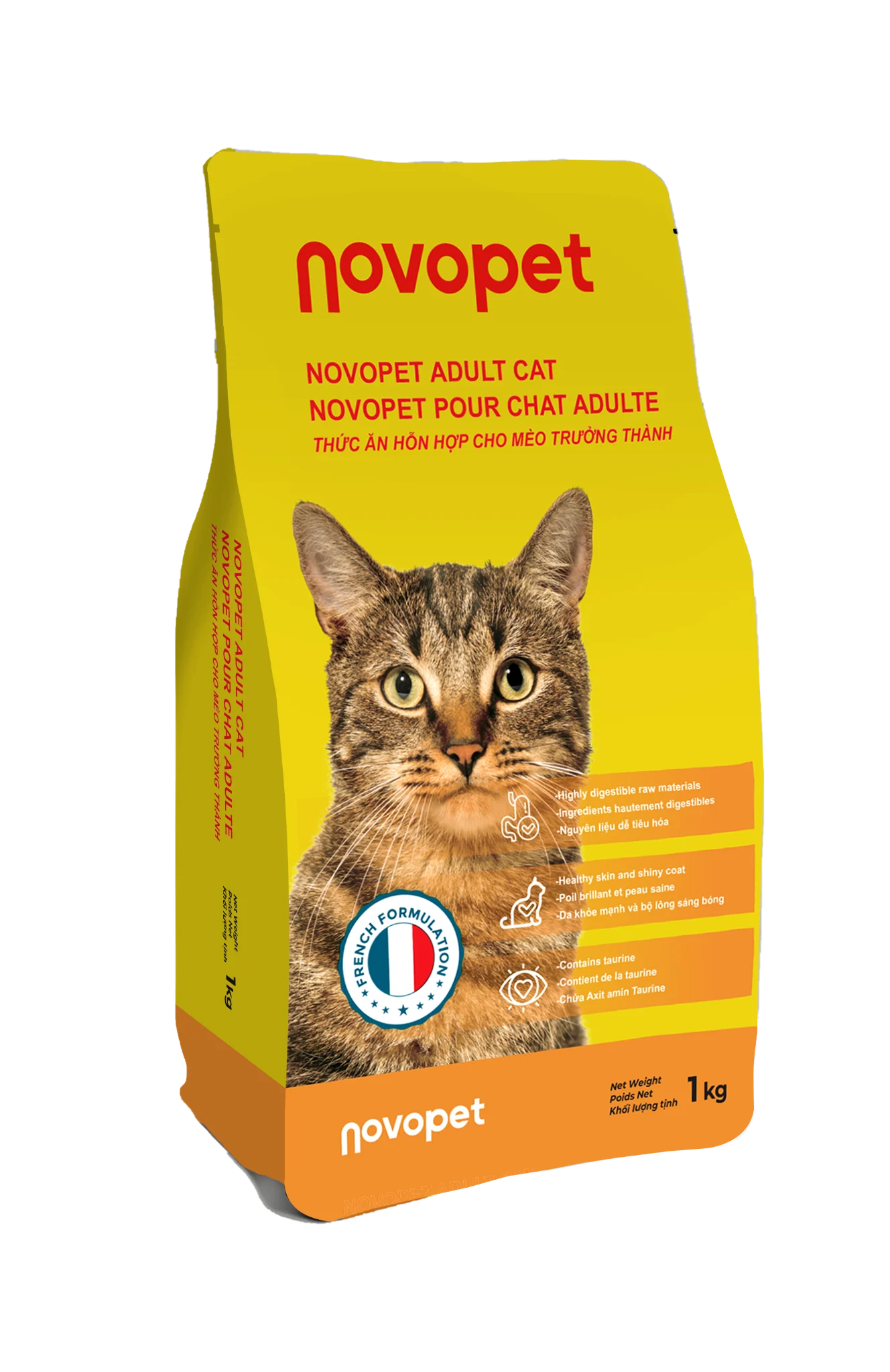 Novopet TAHH cho mèo trưởng thành - Bag 20 kg