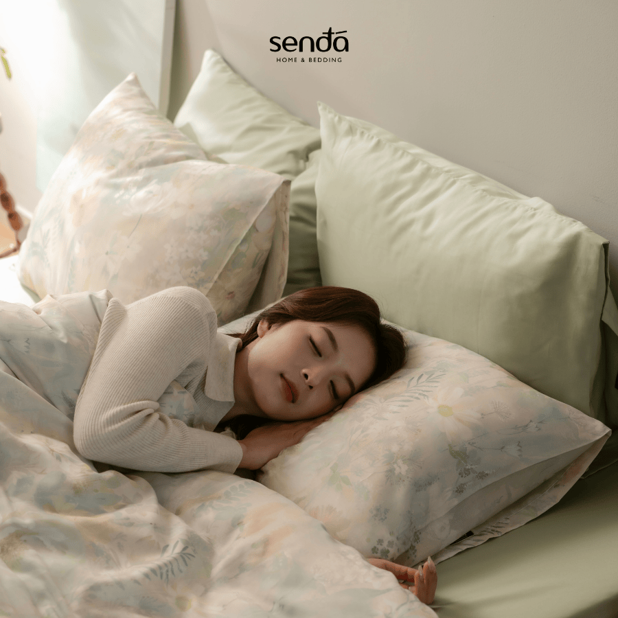 Nâng niu làn da, suối tóc cùng vỏ gối lụa Tencel