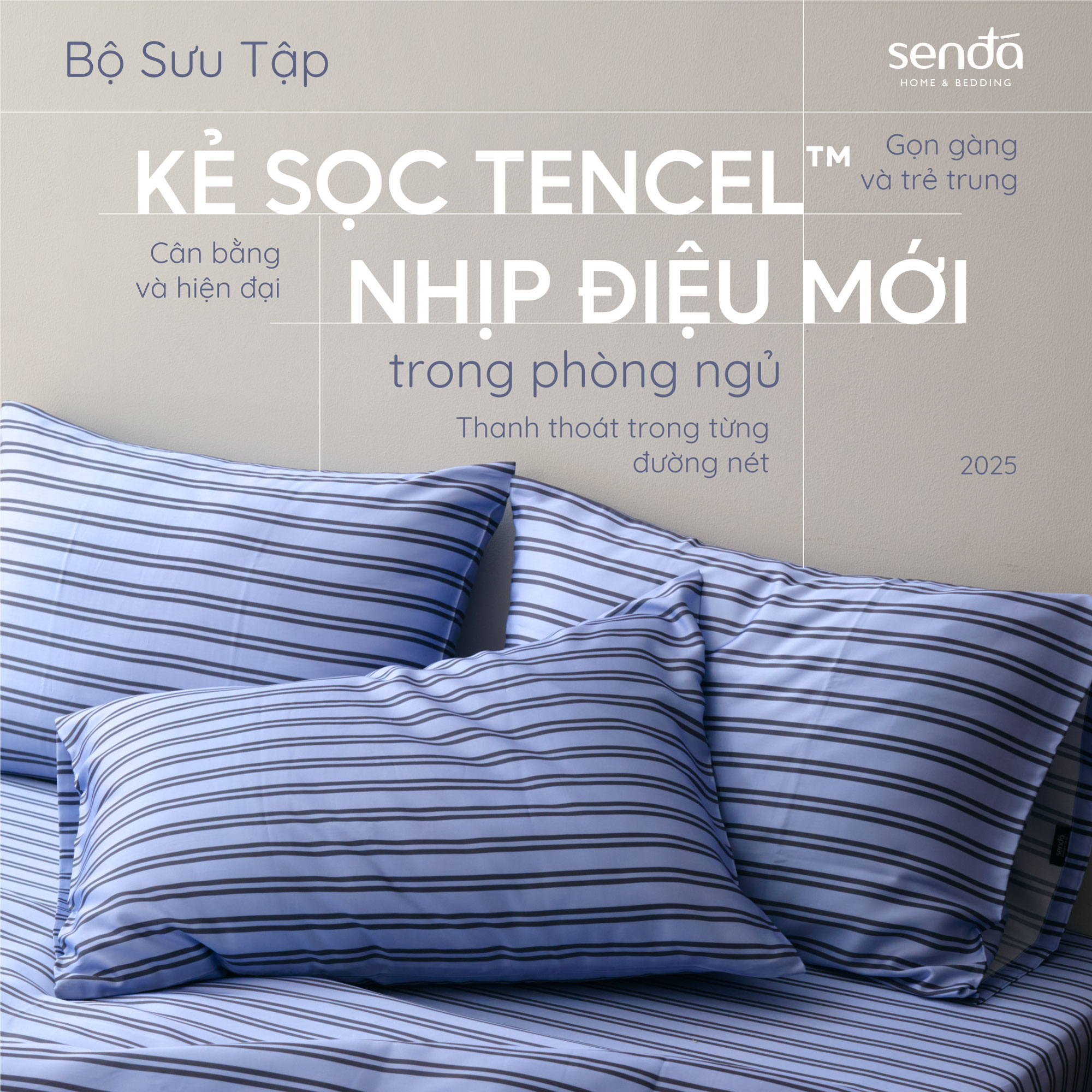 BST Tencel Kẻ sọc