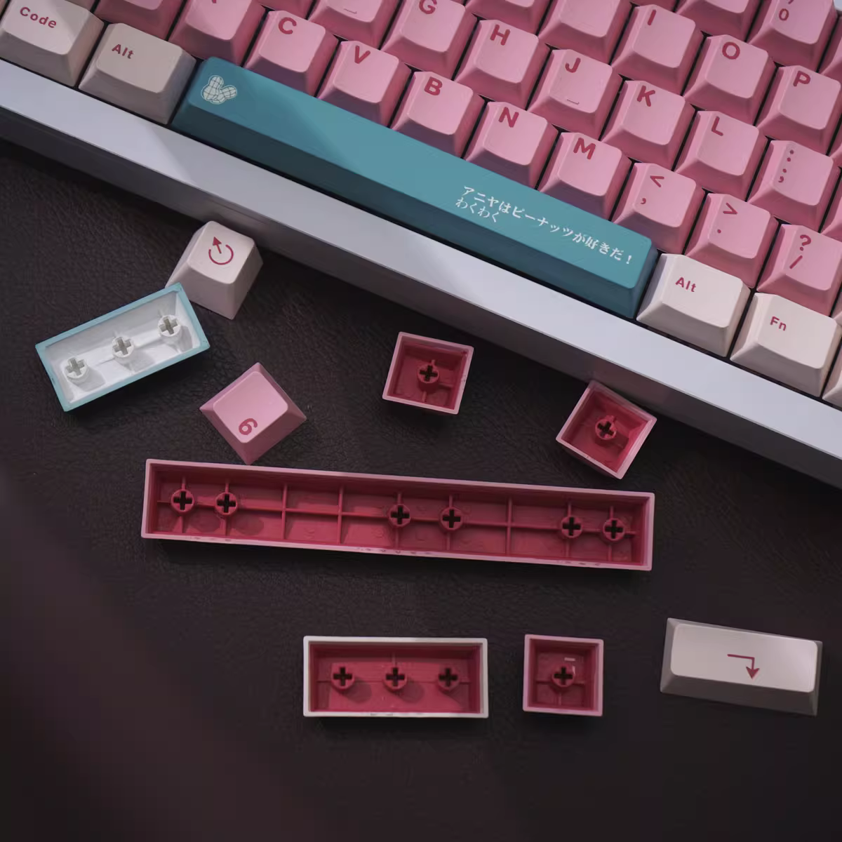 Keycap CMK ABS Aniya x SPY Family ABS Double-shot Cherry Profile