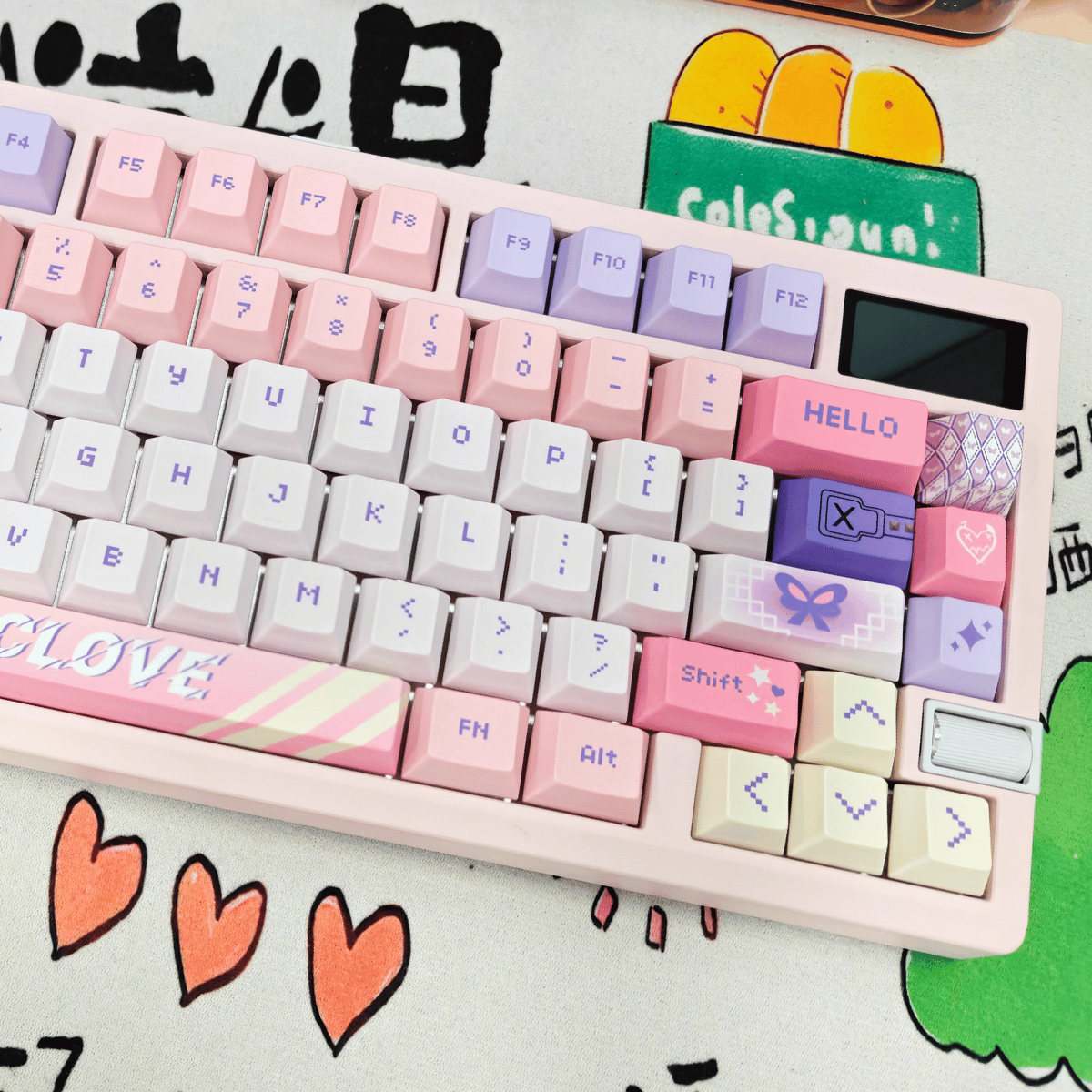 Keycap Clove Valorant PBT Dye-sub Cherry Profile