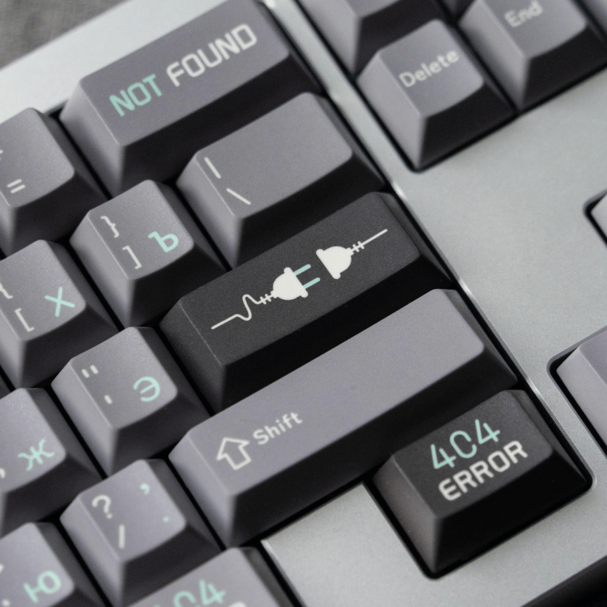 Keycap NDN Error 404 PBT Dye-sub Cherry Profile