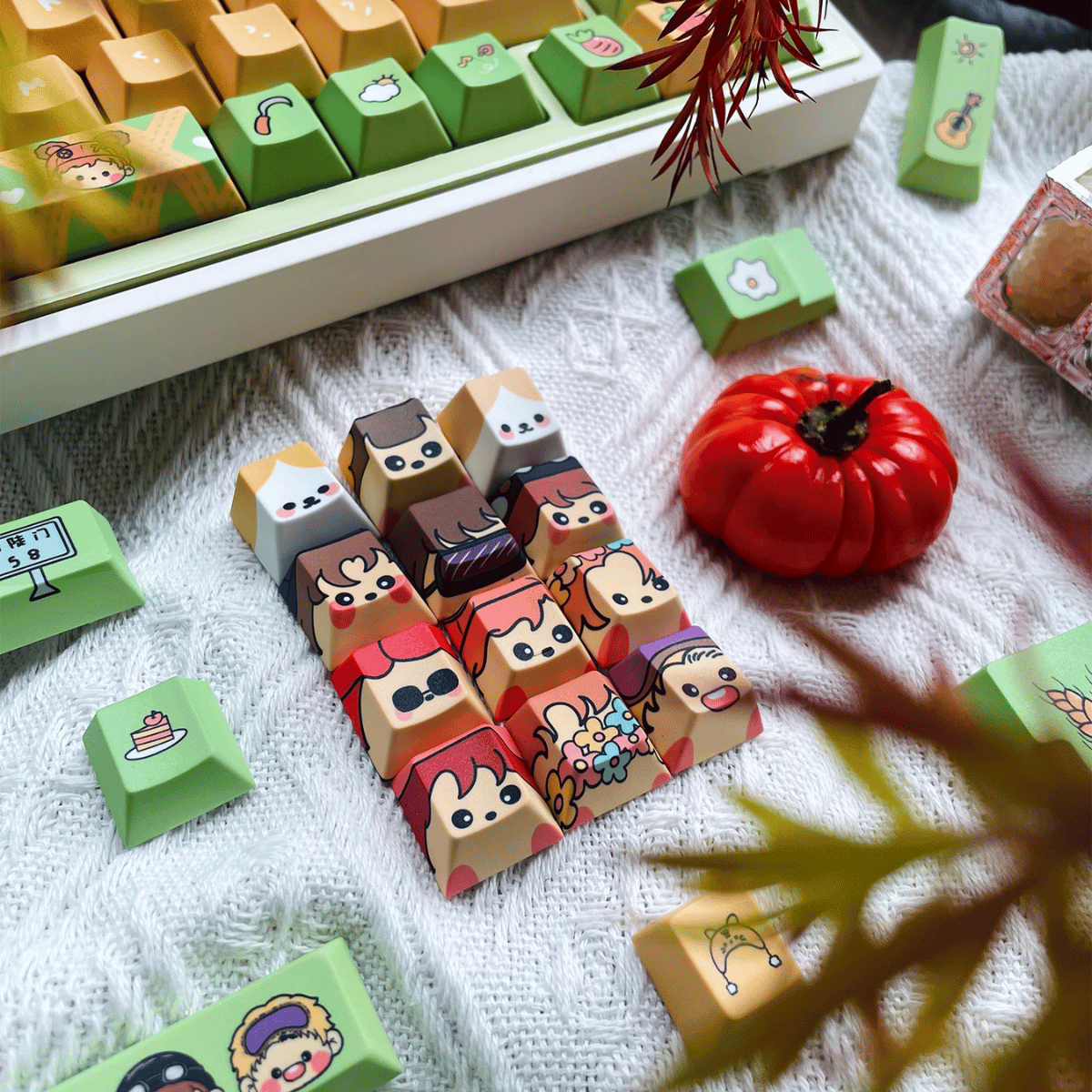 Keycap Farmer PBT Dye-sub Cherry Profile
