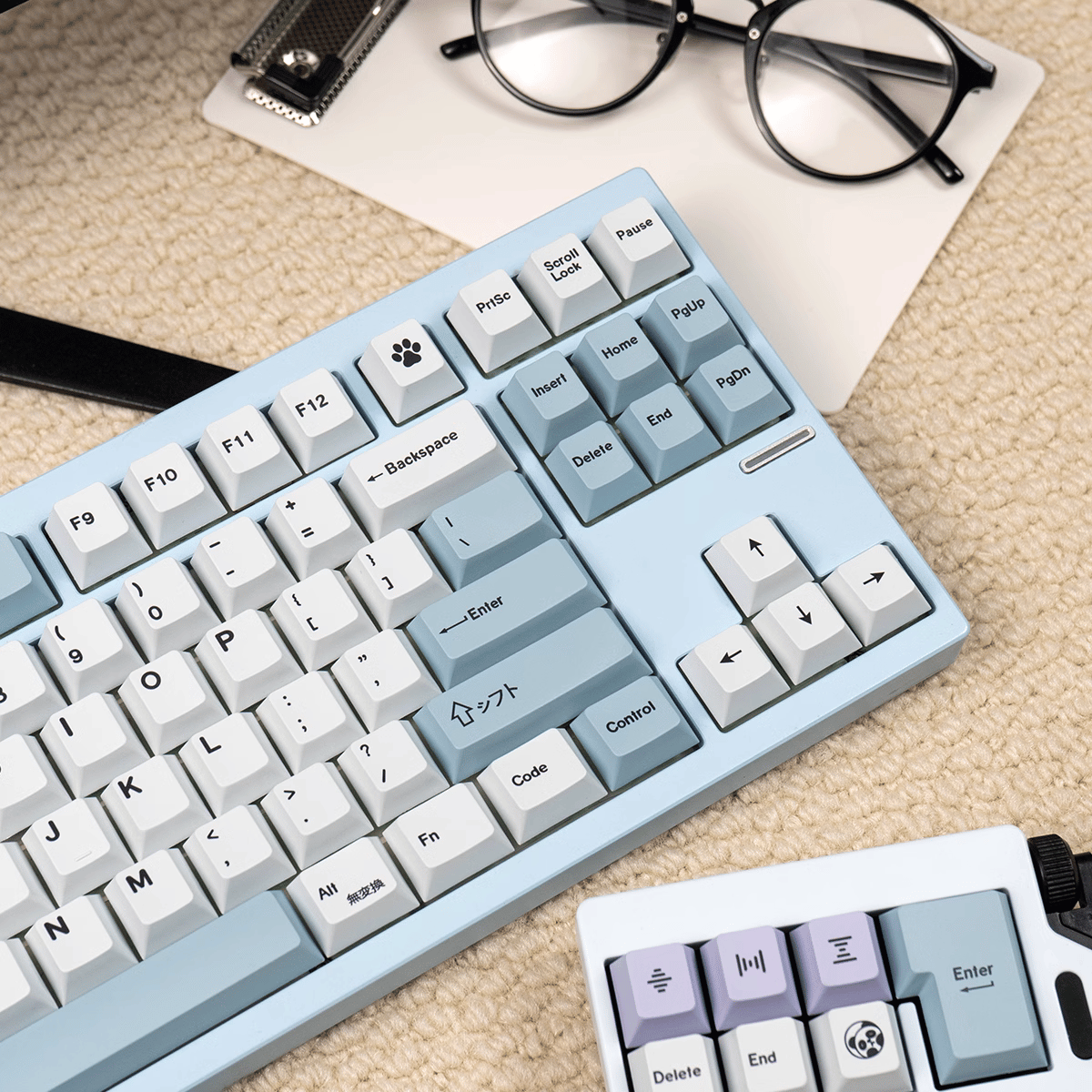 Keycap CMK Purple Potato PBT Dye-sub Cherry Profile
