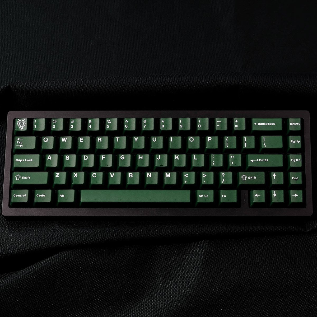 Keycap Aifei ABS Semi-transparent Emerald ABS Double-shot Cherry Profile