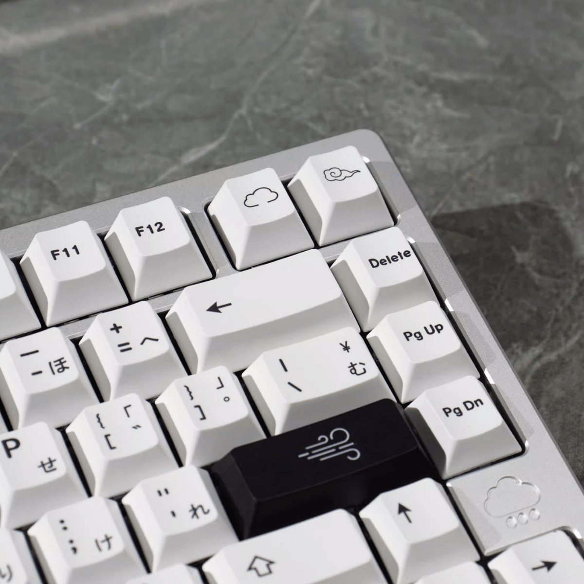 Keycap CMK PBT BOW Cloudy PBT Dye-sub Cherry Profile