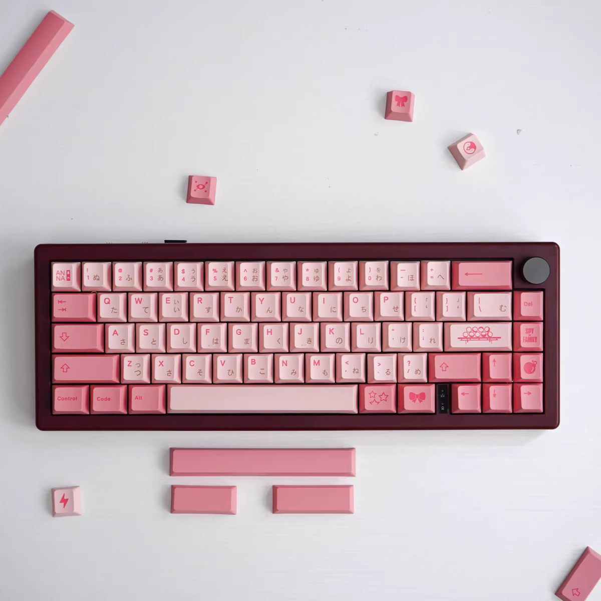 Keycap CMK PBT Aniya Family PBT Dye-sub Cherry Profile