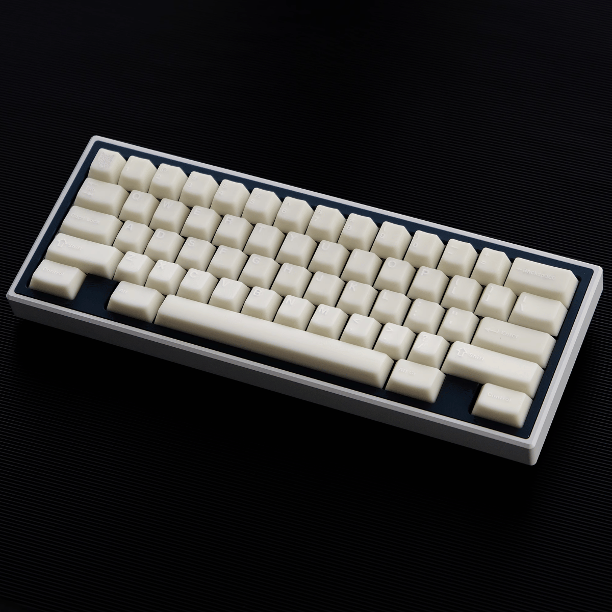Keycap Aifei ABS Semi-transparent Marble White ABS Double-shot Cherry Profile