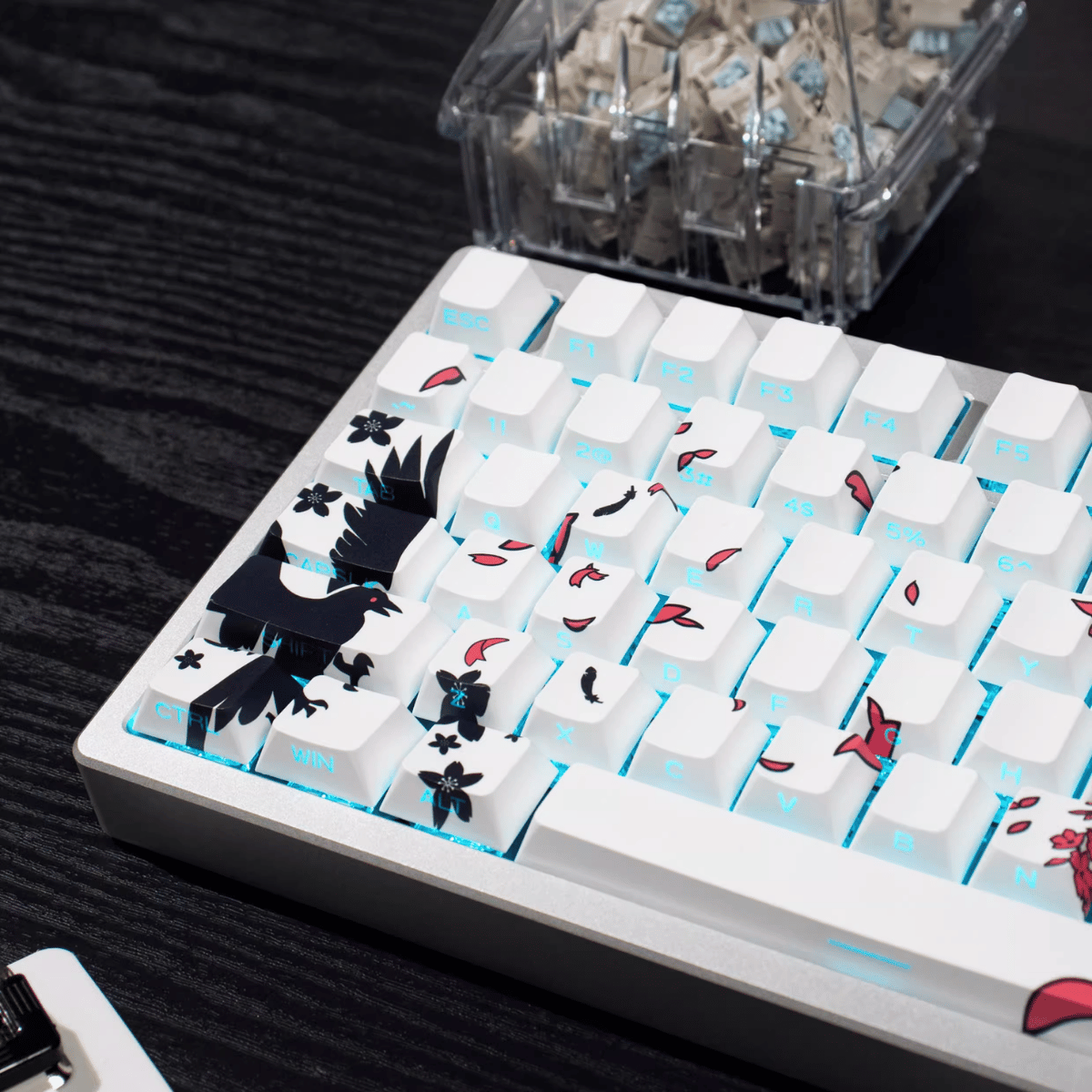 Keycap CMK Makima Fox Masked PBT Dye-sub Cherry Profile