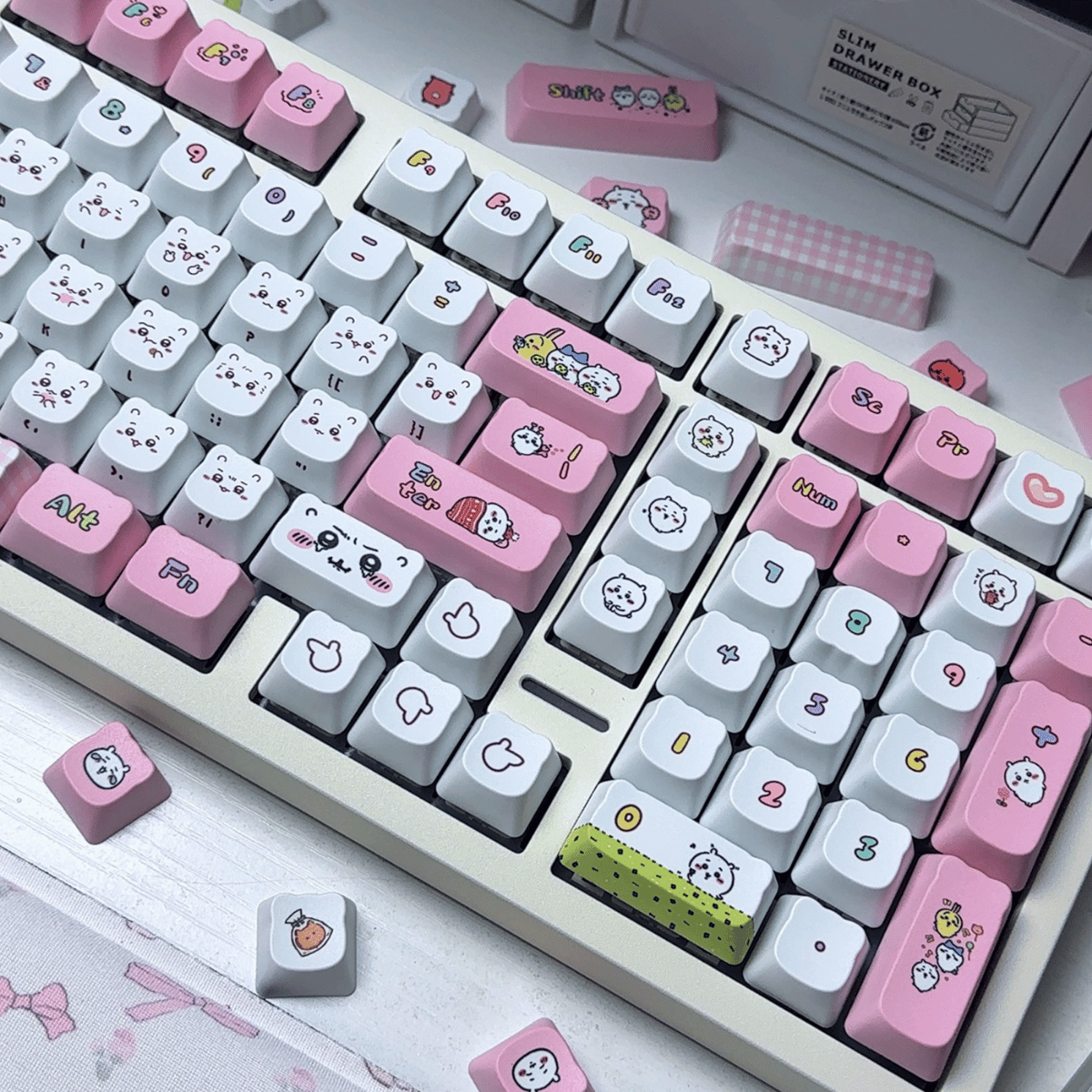 Keycap Chiikawa PBT Dye-sub PDA Profile