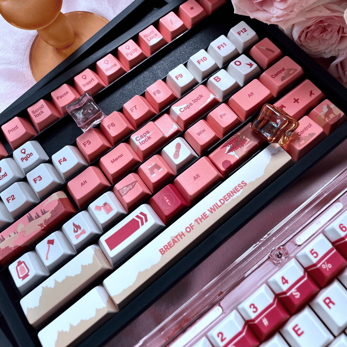Keycap NDN Twilight Wilderness PBT Dye-sub Cherry  Profile