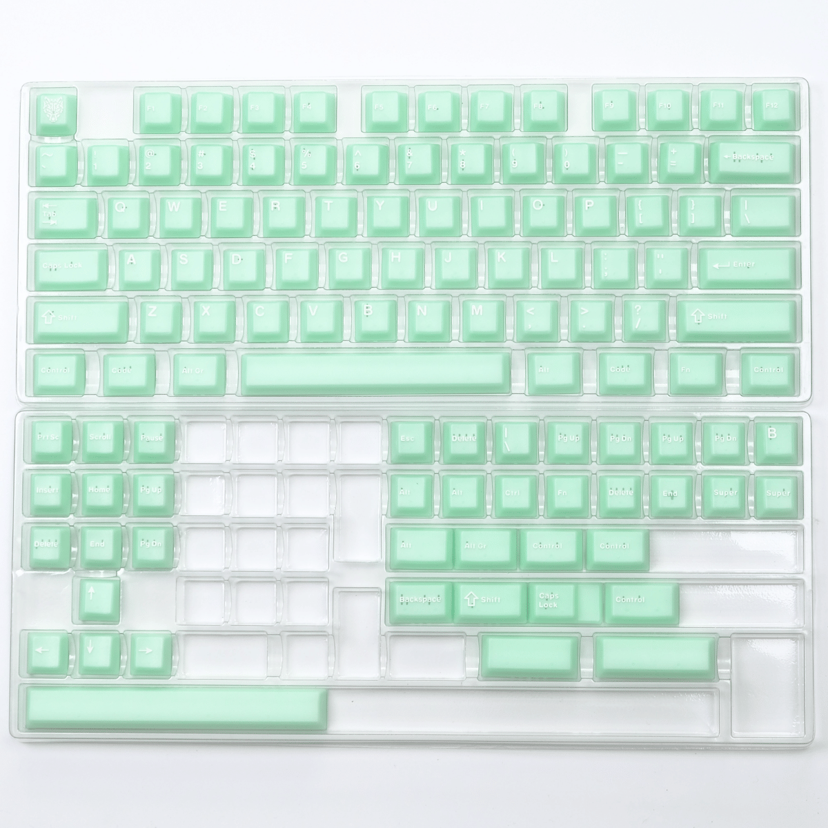 Keycap Aifei ABS Semi-transparent Tiffany ABS Double-shot Cherry Profile