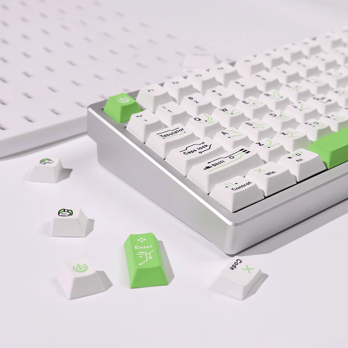 Keycap CMK PBT Electric Circuit PBT Dye-sub Cherry Profile