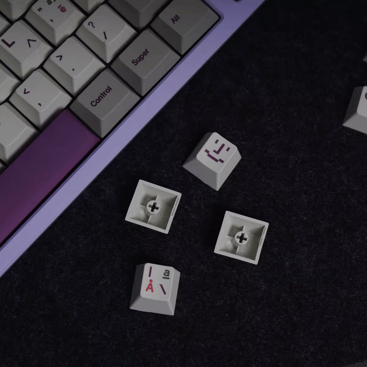 Keycap CMK PBT Purple Geek