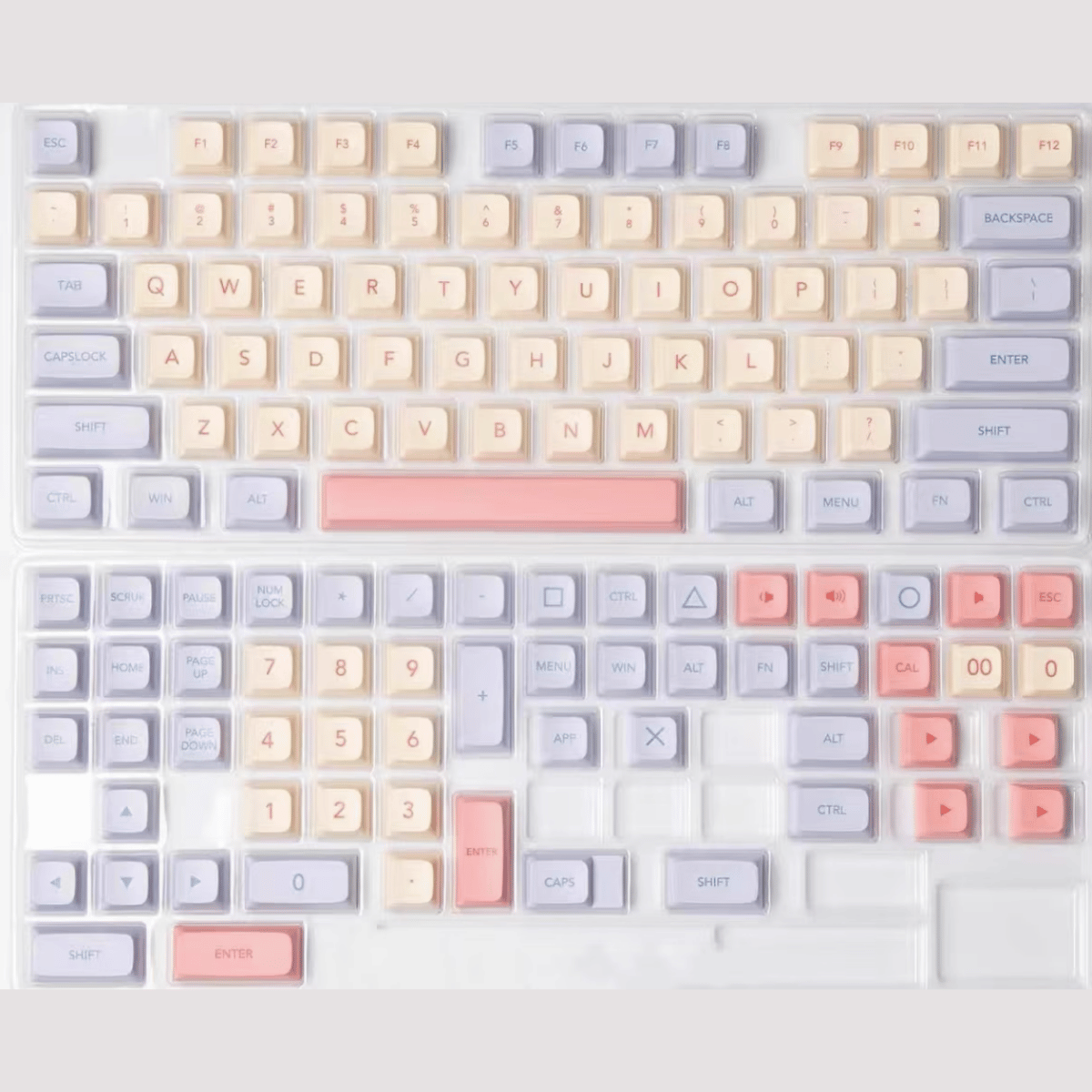 Keycap XDA PBT Marshmallow