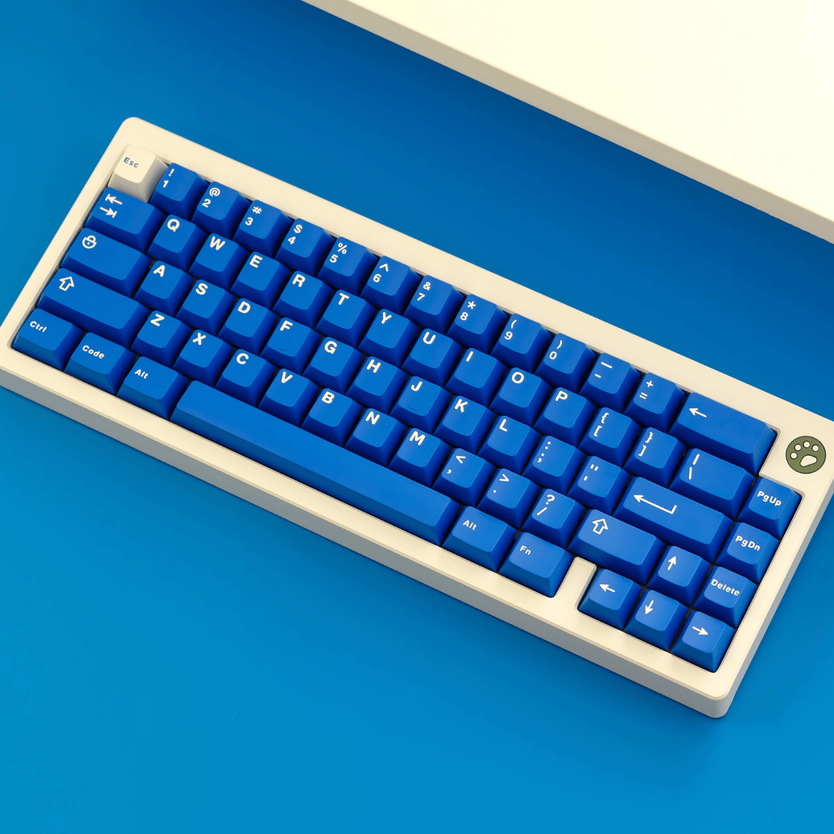 Keycap Aifei ABS Classic Blue ABS Double-shot Cherry Profile