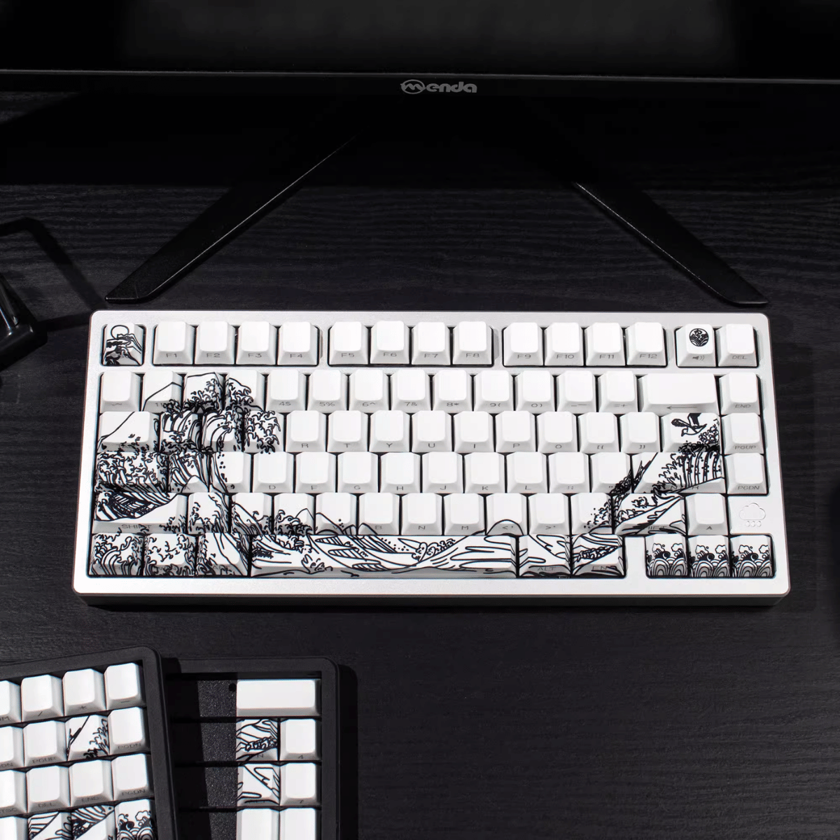 Keycap CMK Wave of Kanagawa PBT Dye-sub Cherry Profile