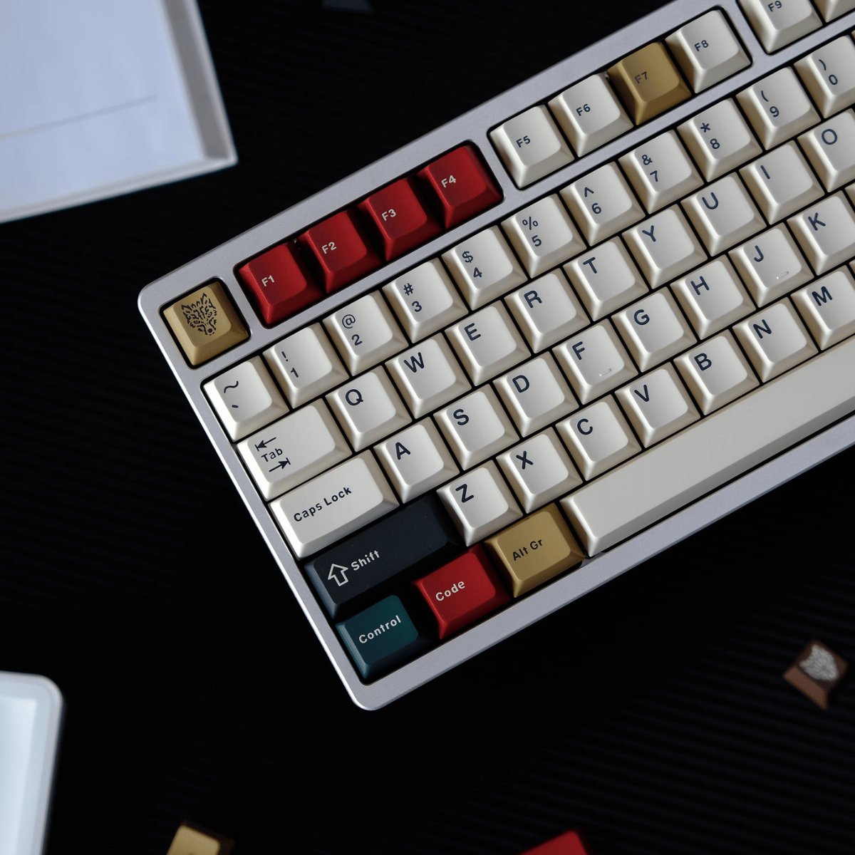 Keycap Aifei ABS Retro Mixed Light R2 ABS Double-shot Cherry Profile