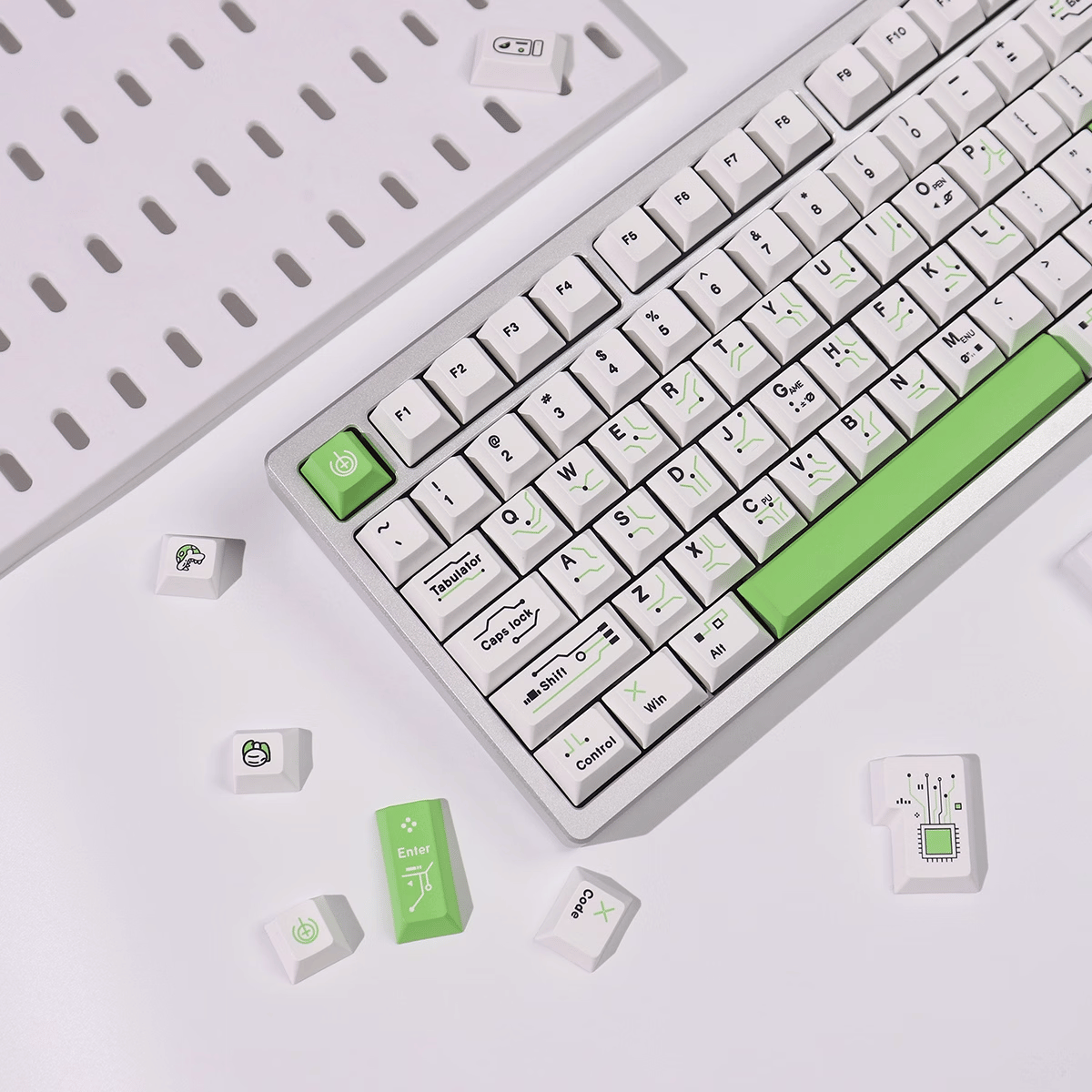 Keycap CMK PBT Electric Circuit PBT Dye-sub Cherry Profile