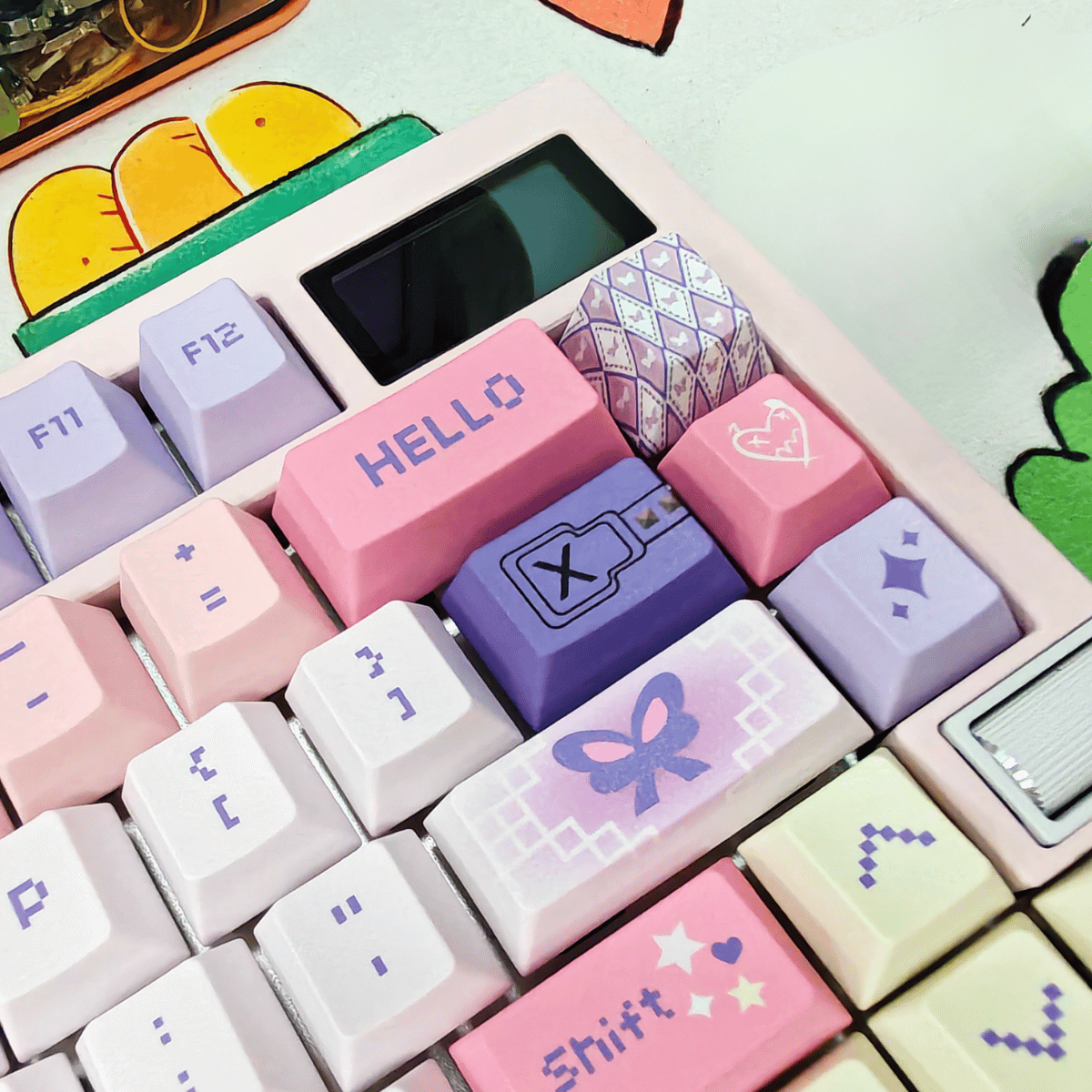 Keycap Clove Valorant PBT Dye-sub Cherry Profile