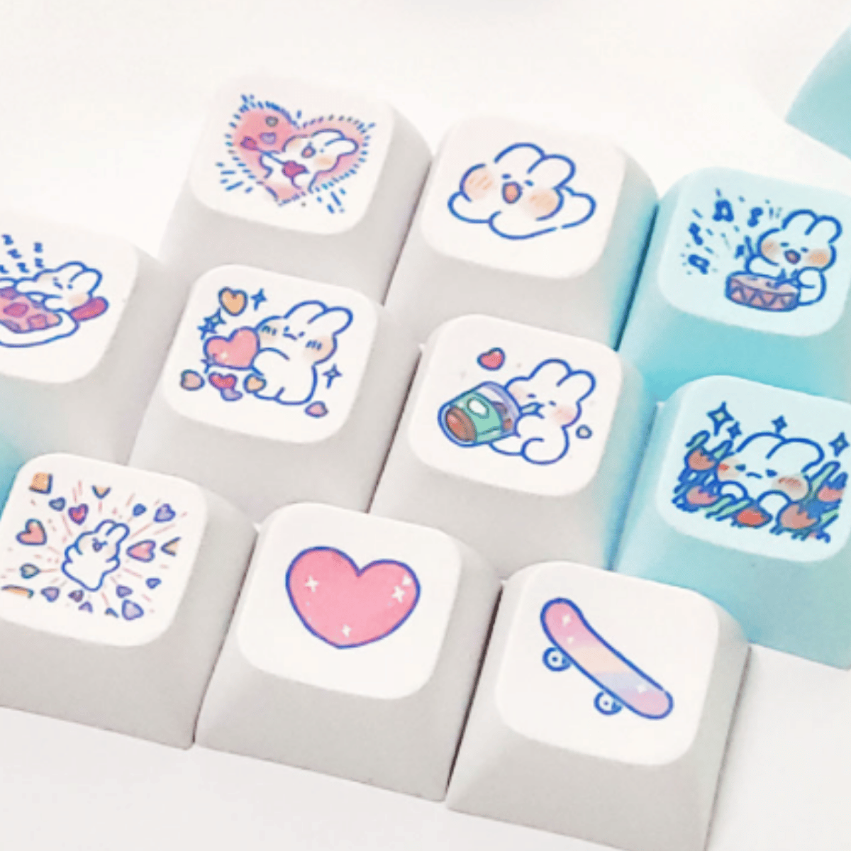 Keycap XDA PBT Steam Rabbit