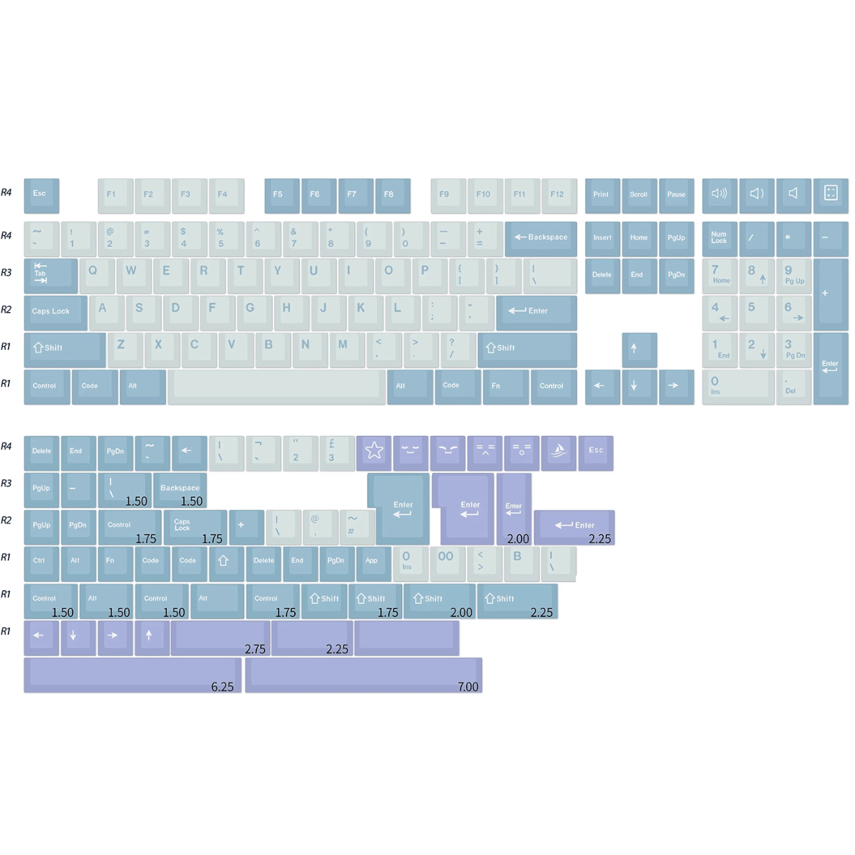 Keycap CMK PBT Dream Land