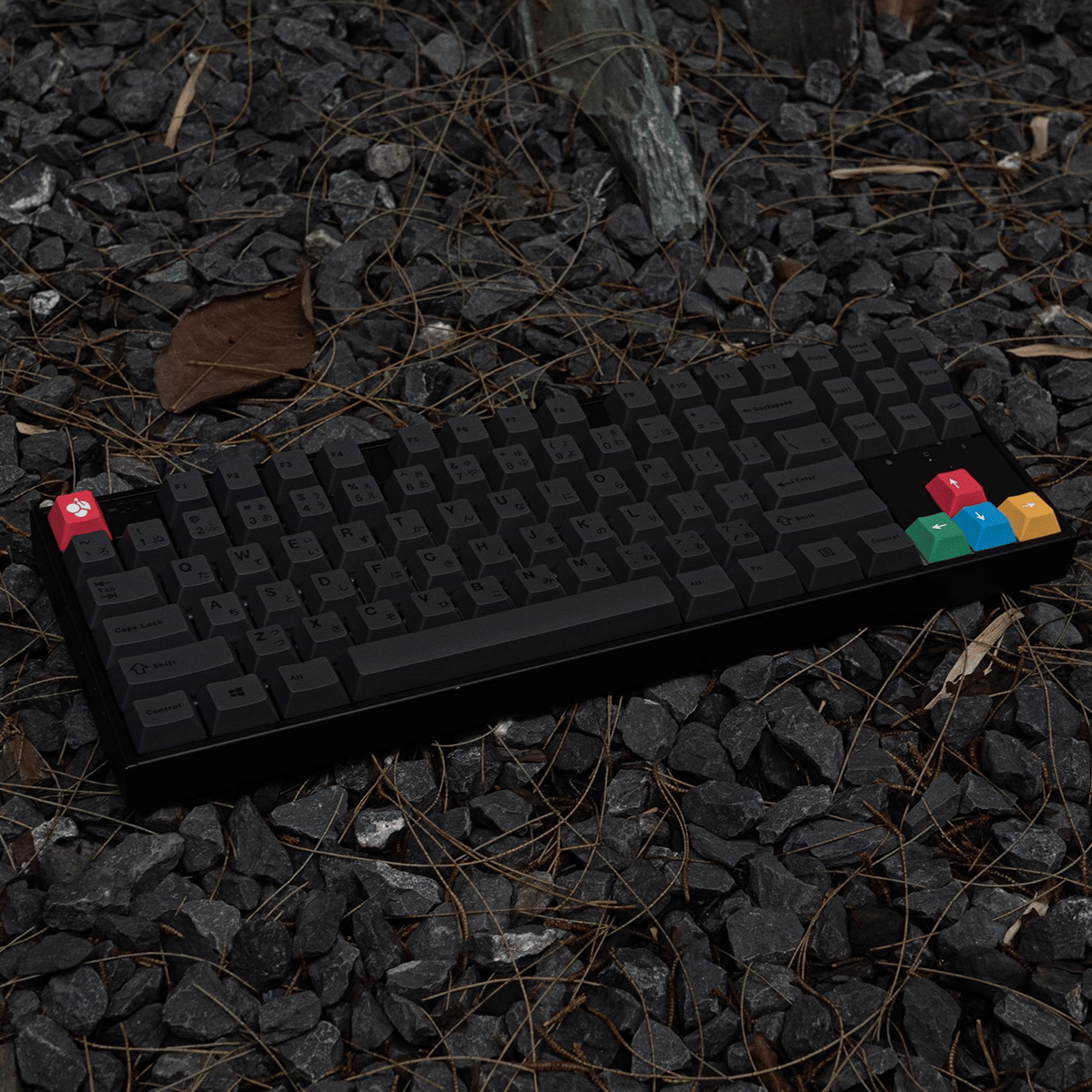 Keycap CMK PBT Black On Gray