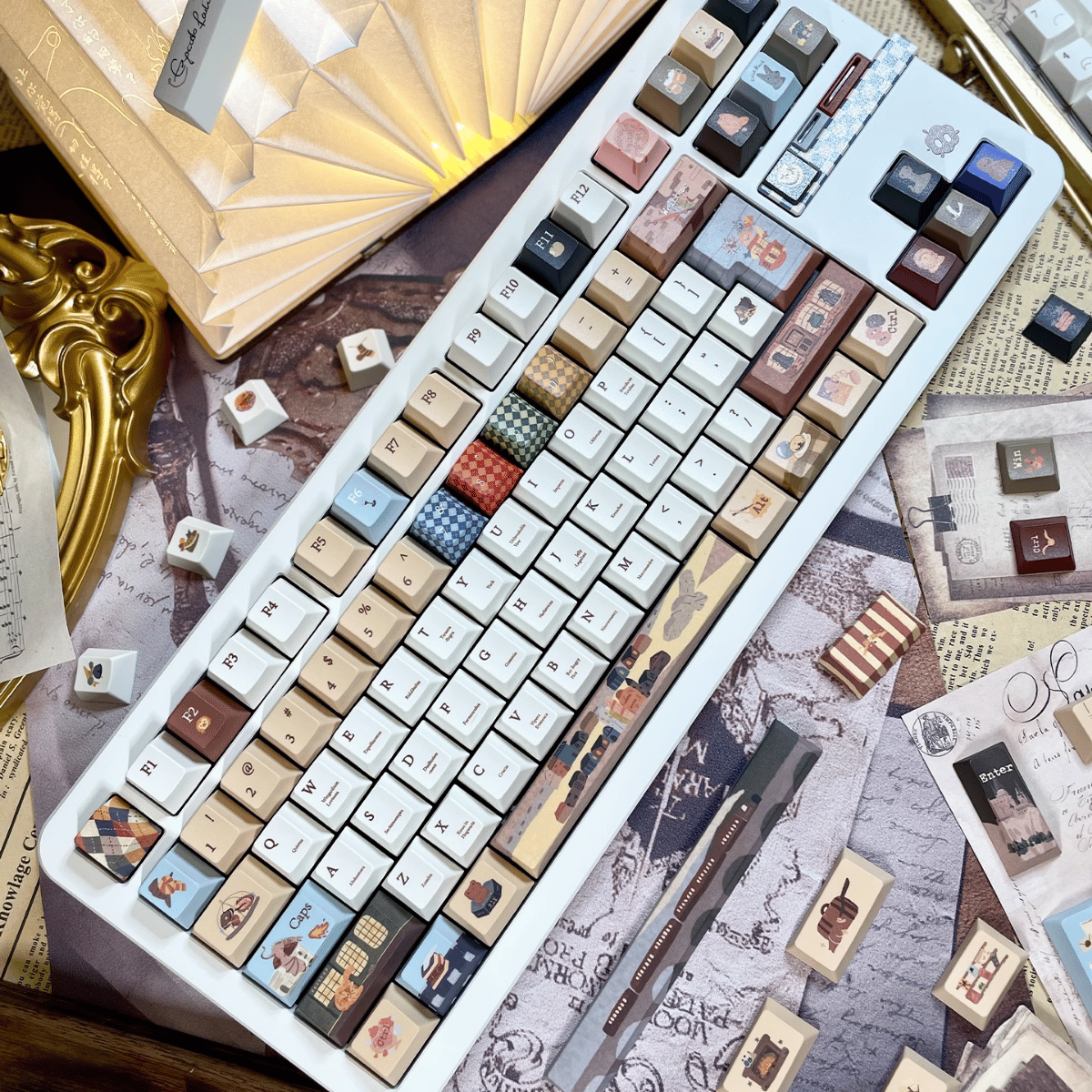 Keycap Diagon Alley PBT Dye-sub Cherry Profile