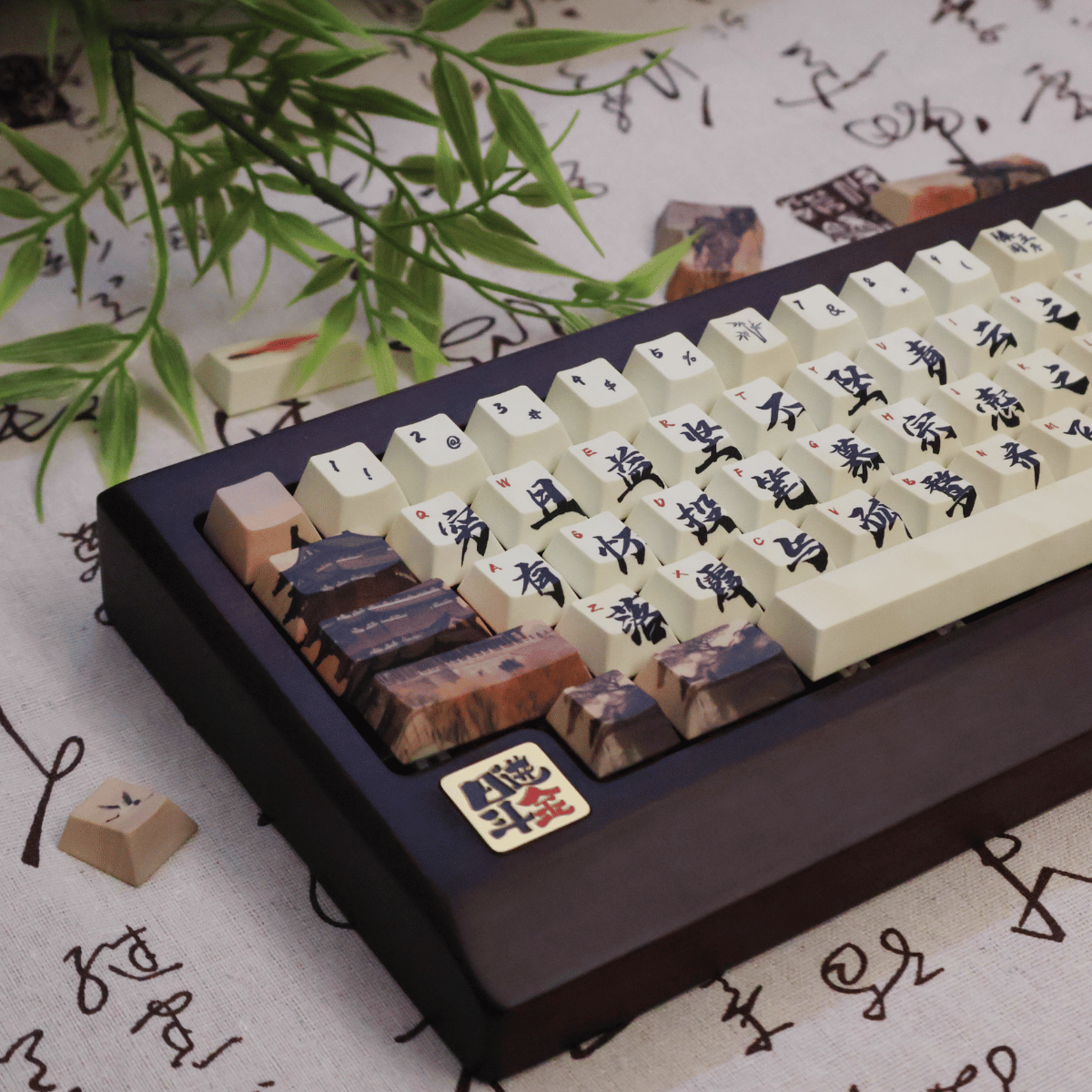 Keycap Tengwang Pavilion PBT Dye-sub Cherry Profile