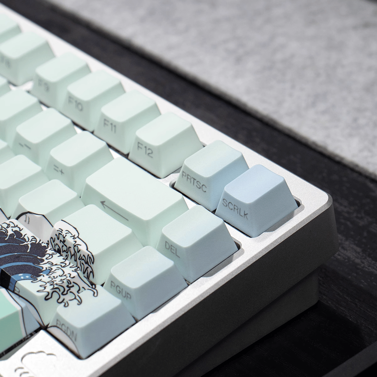 Keycap CMK Wave of Kanagawa PBT Dye-sub Cherry Profile