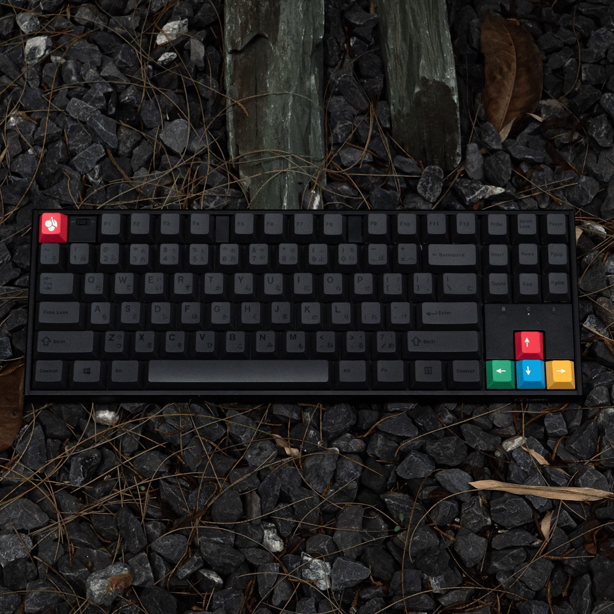 Keycap CMK PBT Black On Gray