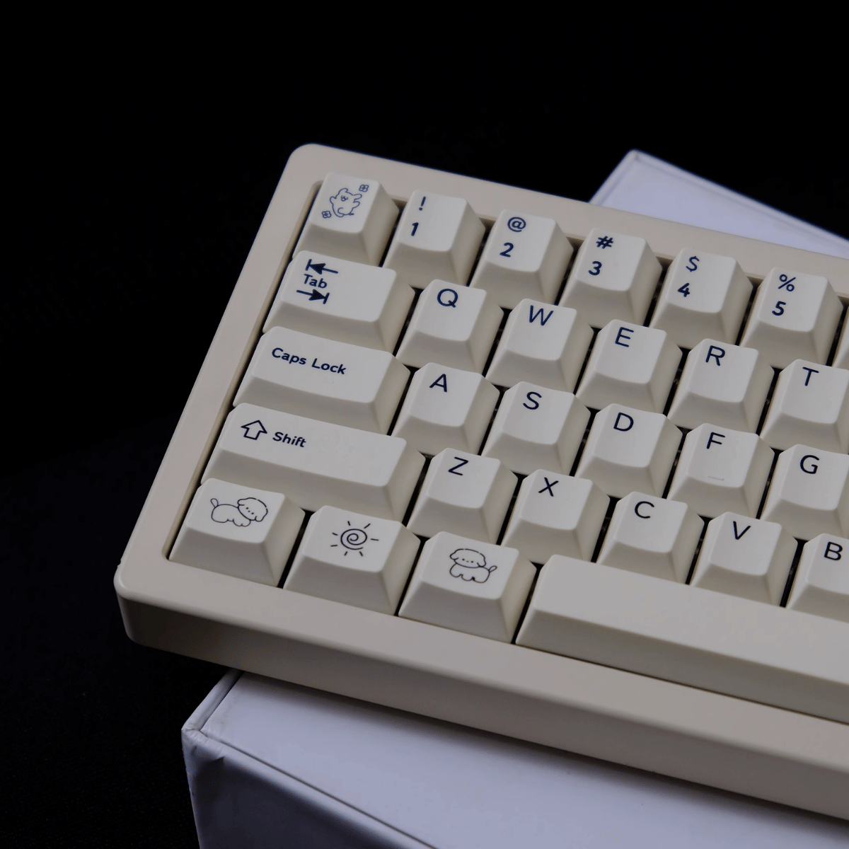 Keycap Puppies PBT Dye-sub Cherry Profile