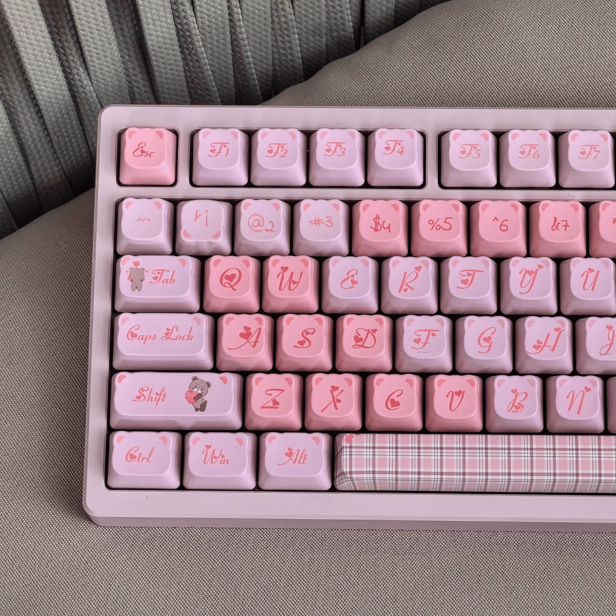 Keycap NDN Cute Bear PBT Dye-sub PDA Profile