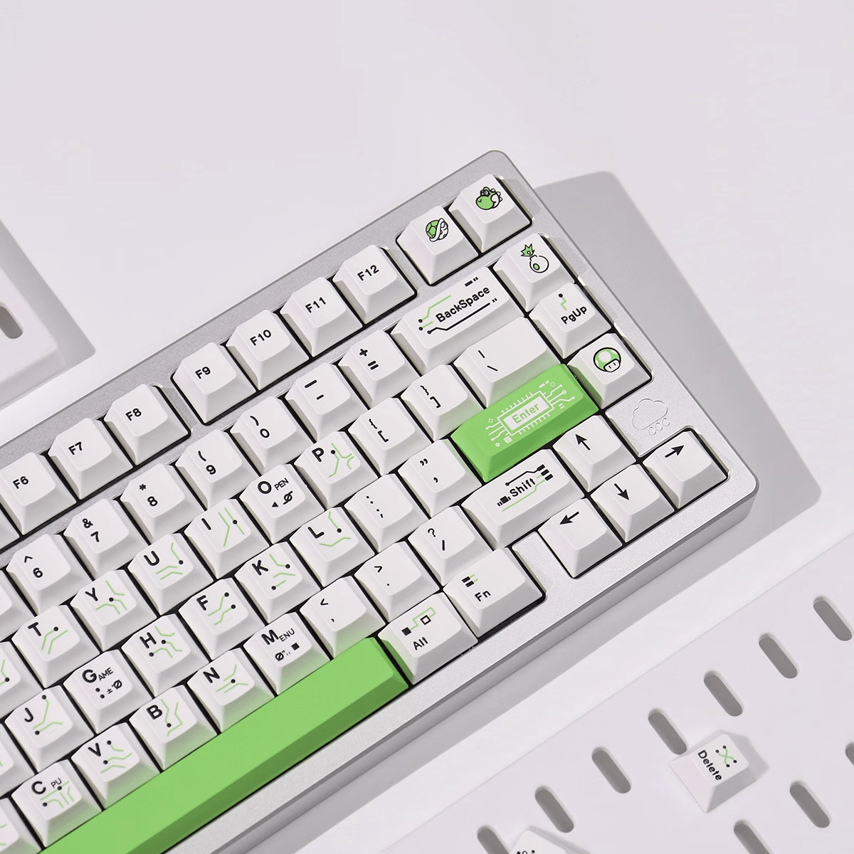 Keycap CMK PBT Electric Circuit PBT Dye-sub Cherry Profile
