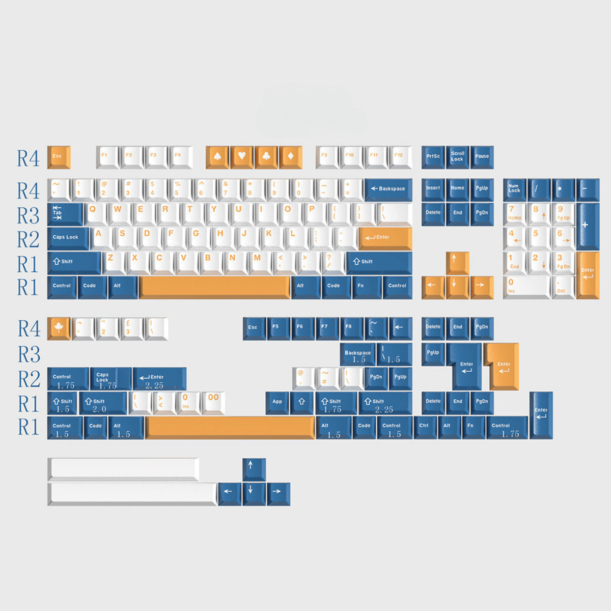 Keycap CMK PBT Profile Cherry DAYE Studio