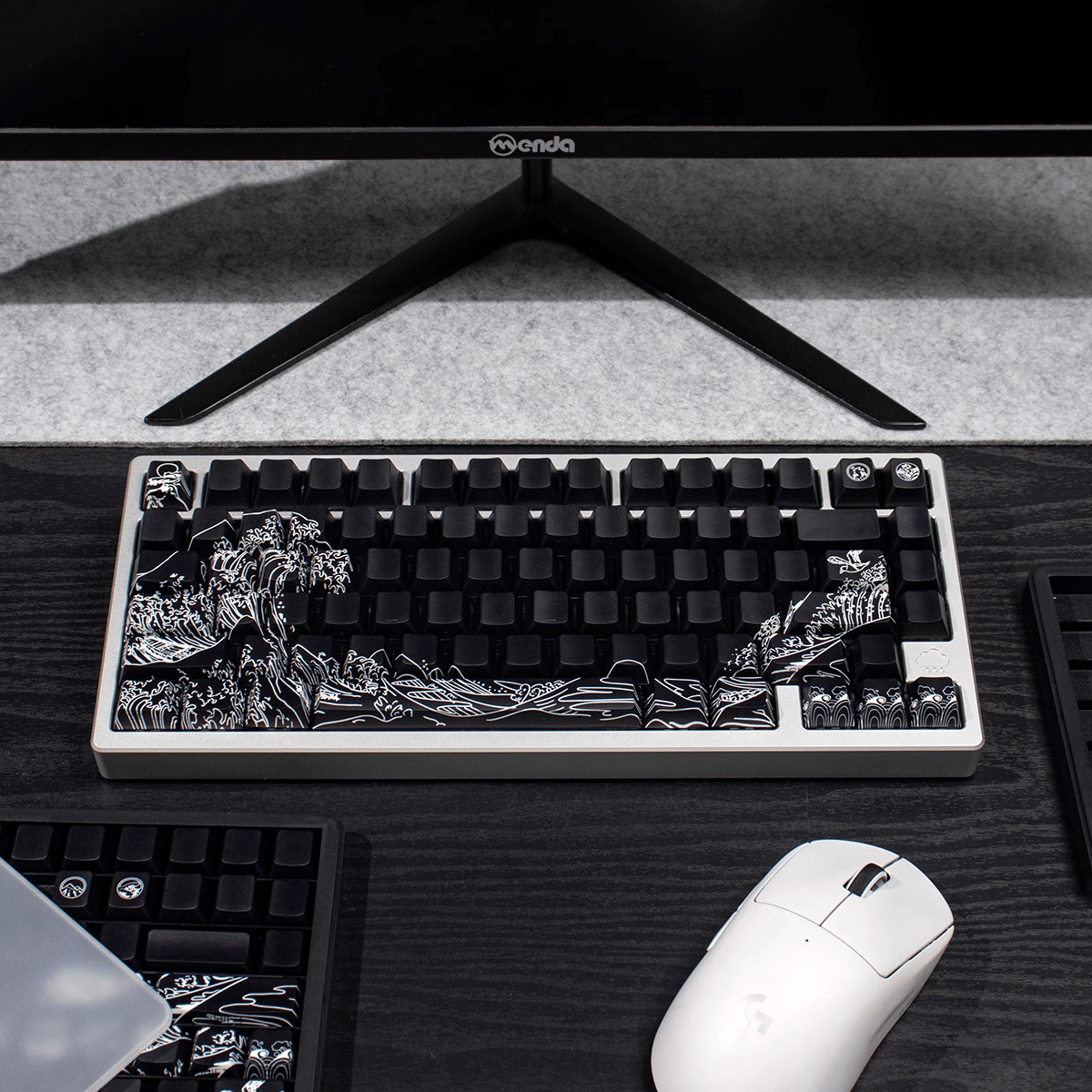 Keycap CMK Wave of Kanagawa PBT Dye-sub Cherry Profile