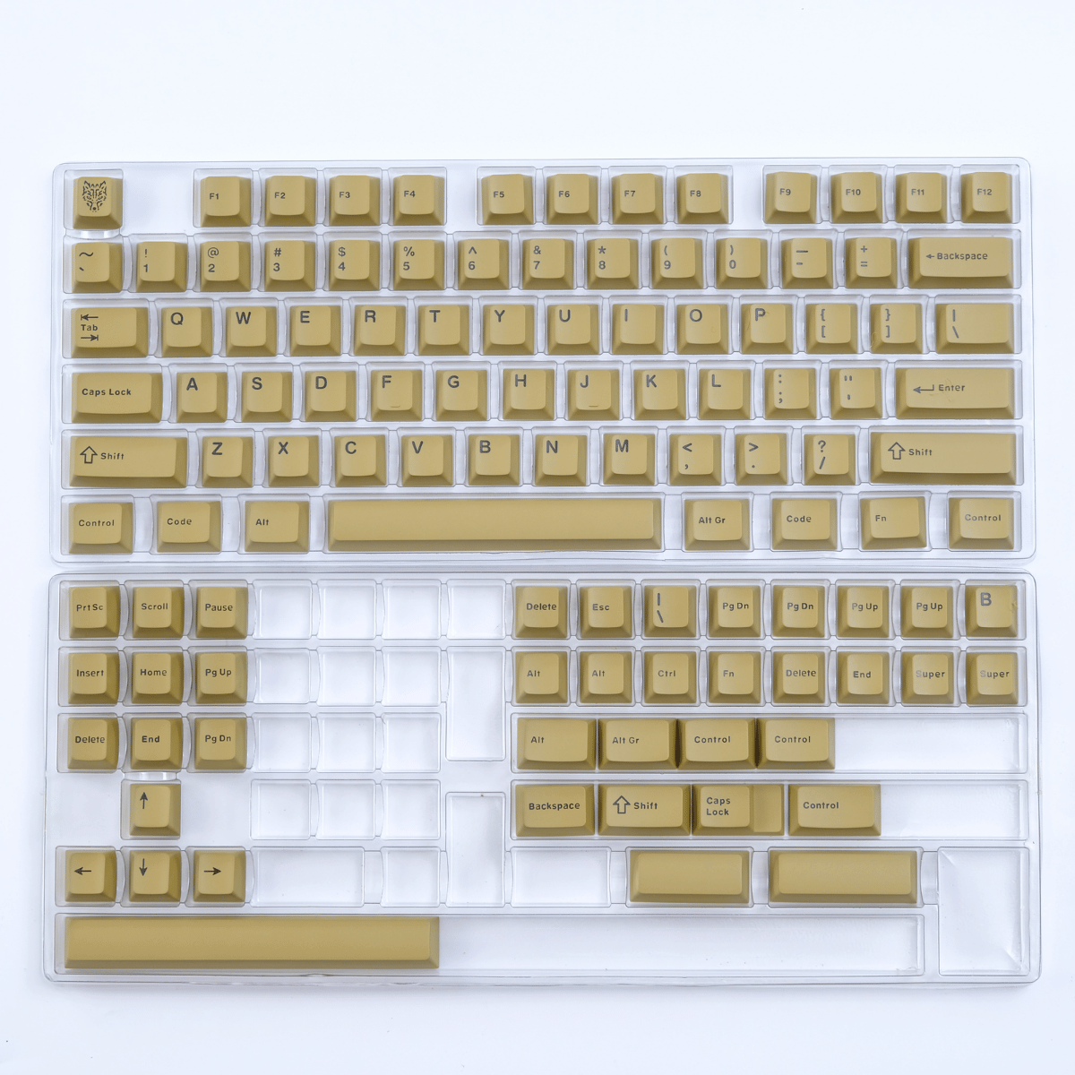 Keycap Aifei ABS Retro Mixed Light ABS Double-shot Cherry Profile