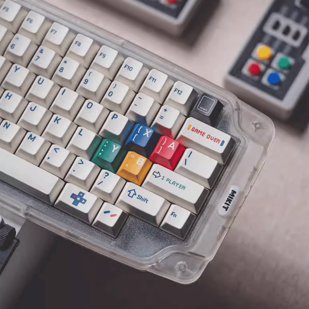 Keycap NDN Retro Game PBT Dye-sub Cherry Profile