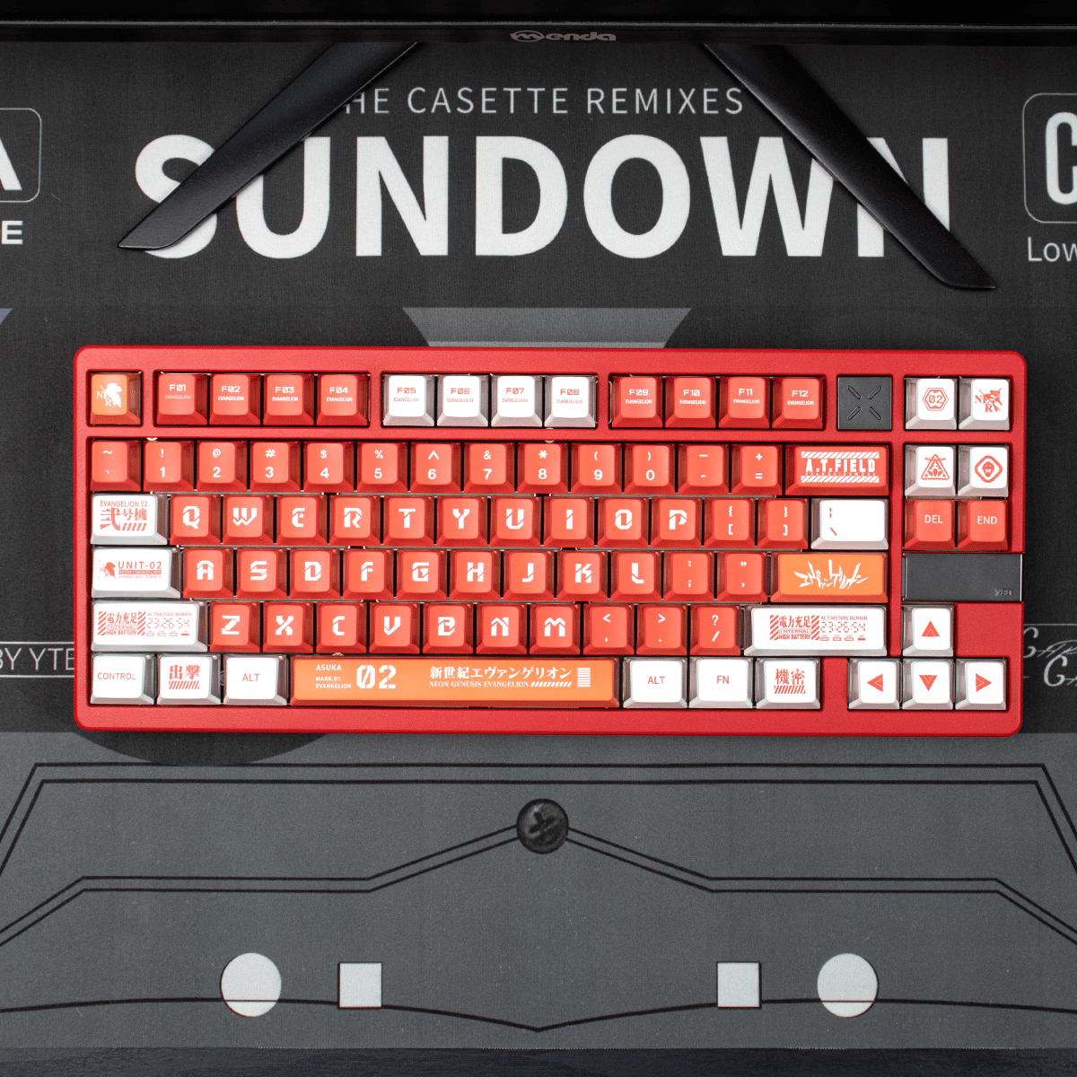 Keycap CMK Shin Seiki Evangelion PBT Dye-sub Cherry Profile