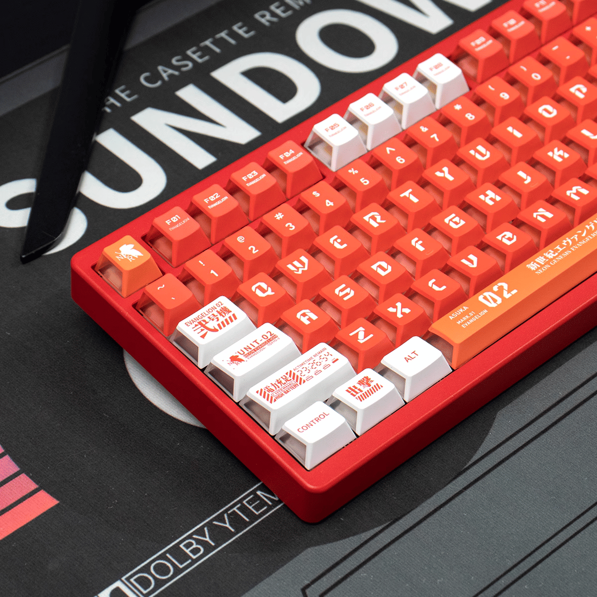 Keycap CMK Shin Seiki Evangelion PBT Dye-sub Cherry Profile